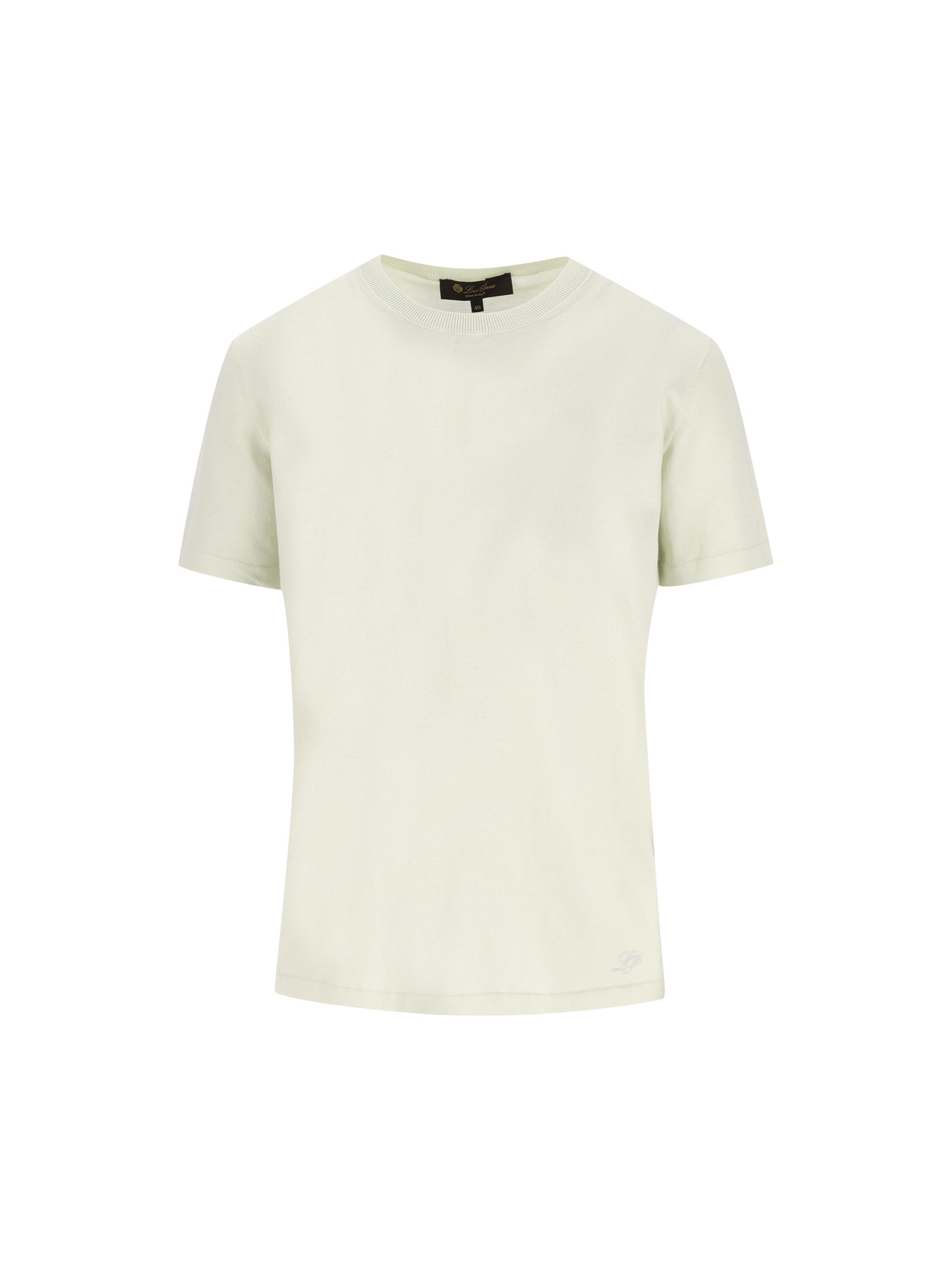 Maglia realizzata in cotone. FAM7984 5115 LORO PIANA 