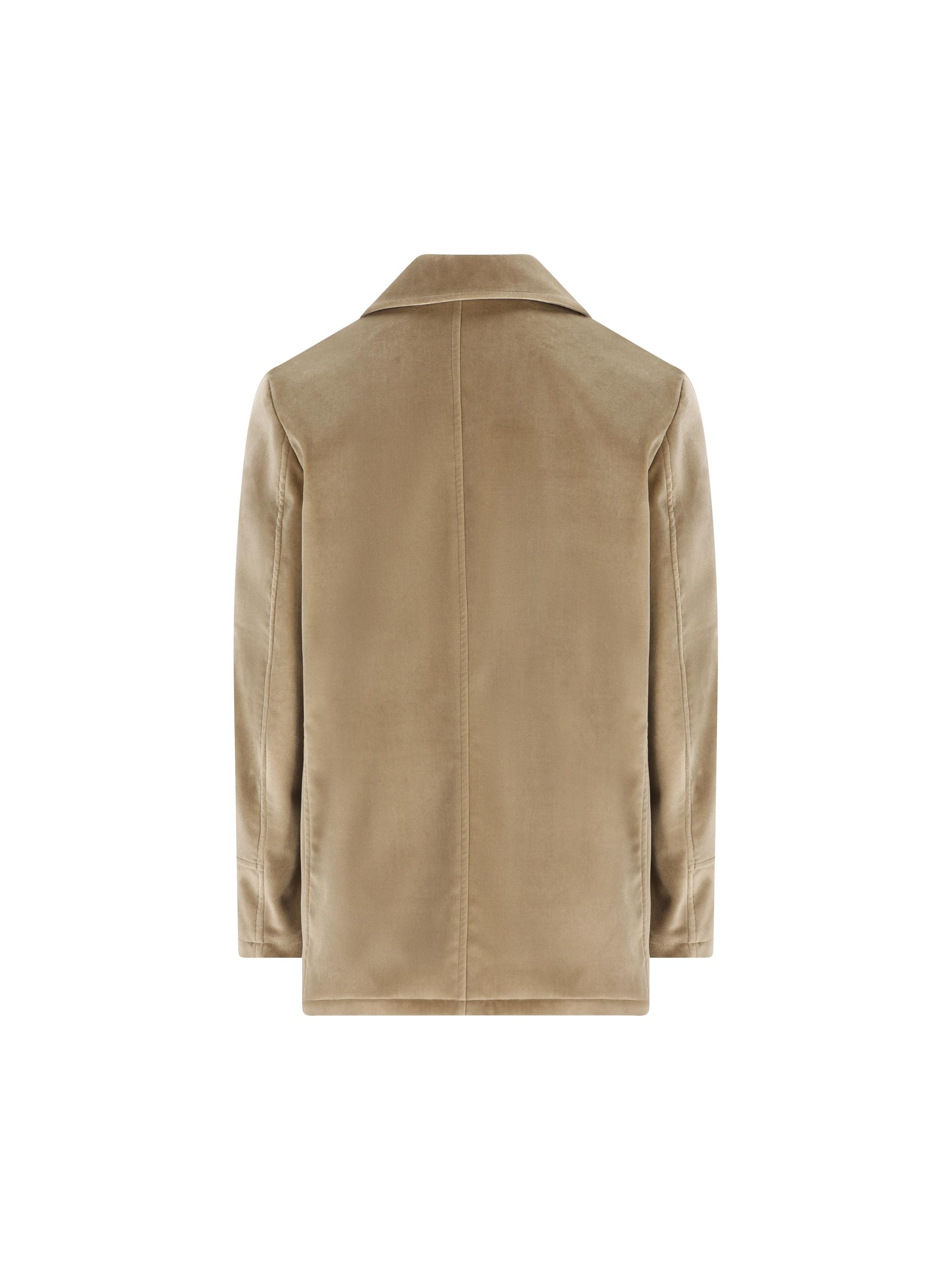 Cappotto realizzato in cotone ed elastan. 38320005 YU CAMPLIN 