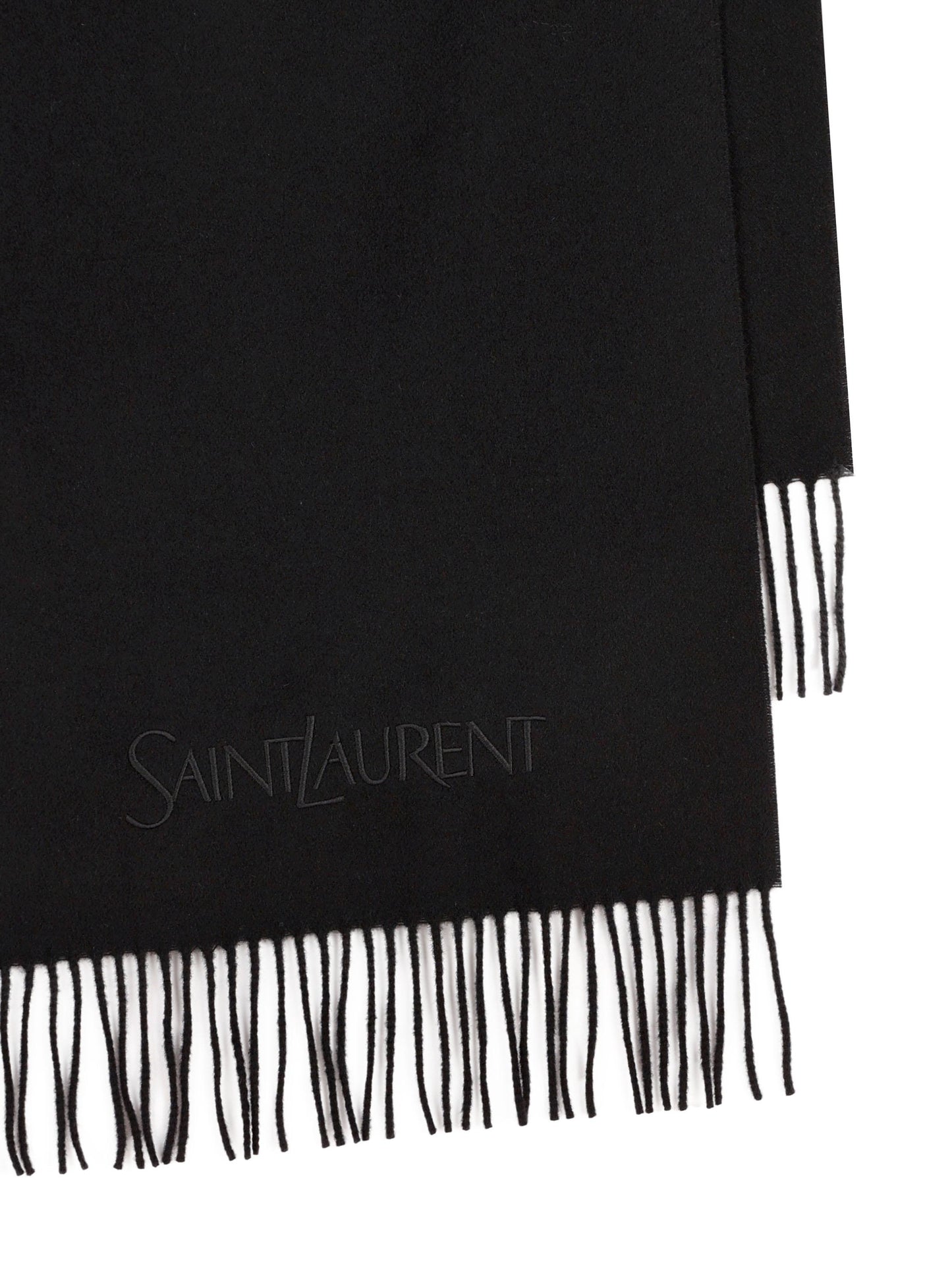 Sciarpa realizzata in cashmere. 748959 3Y2011060 SAINT LAURENT 