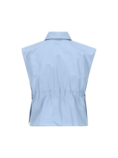 Top realizzato in poliestere e cotone. FS8350 A3MWF1W0K FENDI 