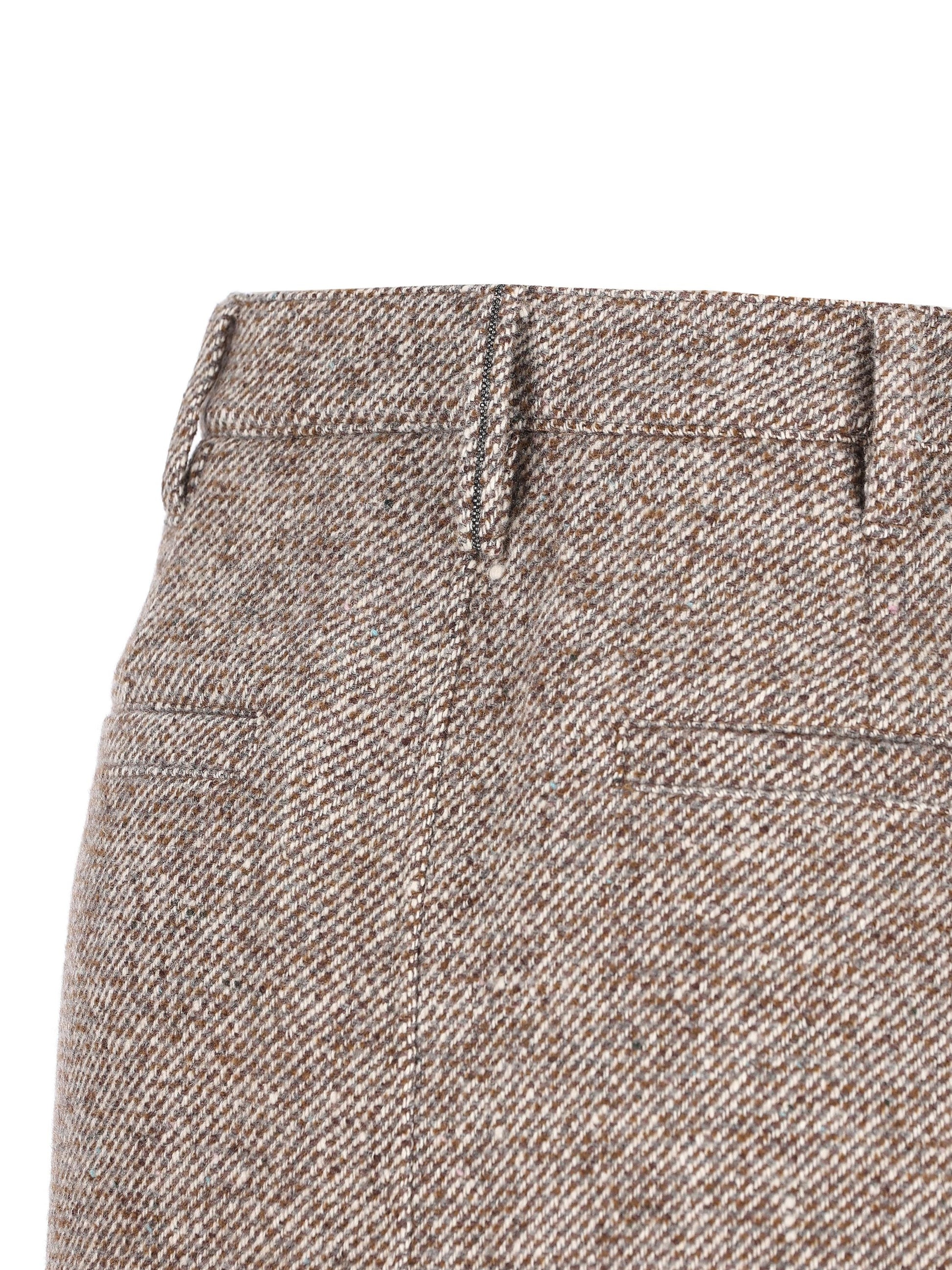 Gonna realizzata in lana vergine e seta. MG531G3918 C6321 BRUNELLO CUCINELLI 