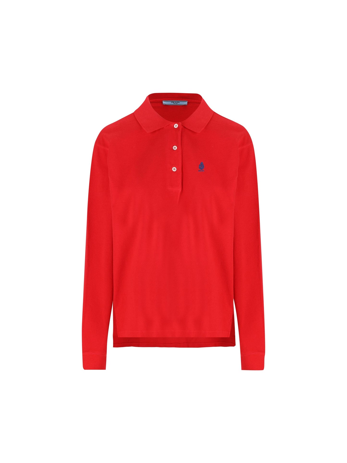Polo in cotone. 39669R 19OVF0011 PRADA 