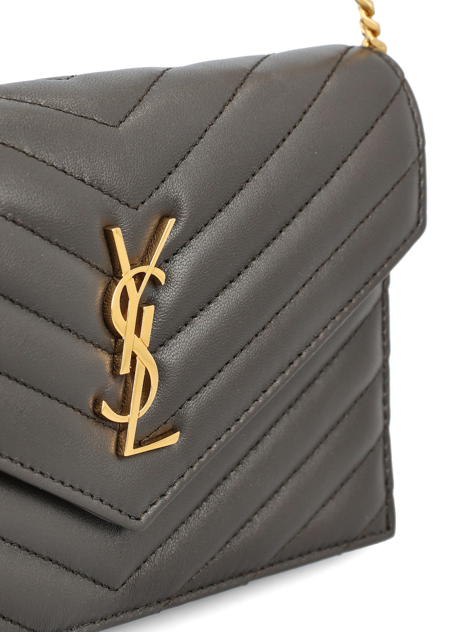 Portafoglio realizzato in pelle di agnello. 857605 AAA441997 SAINT LAURENT 