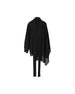 Blusa in georgette di seta effetto slavato con foulard 839280 TIN131000 BALENCIAGA 