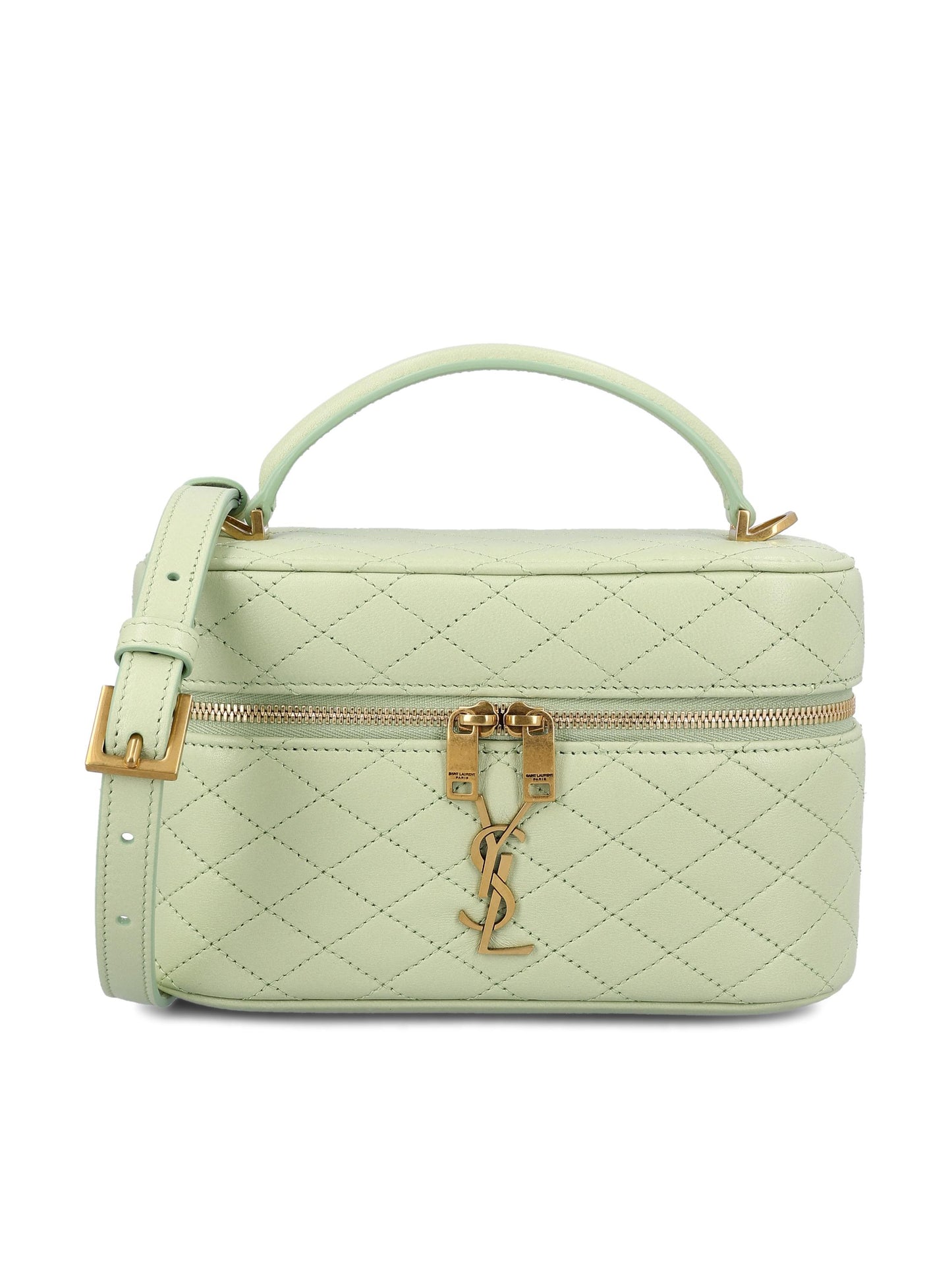 Borsa realizzata in pelle di agnello. 766731 1EL073986 SAINT LAURENT 