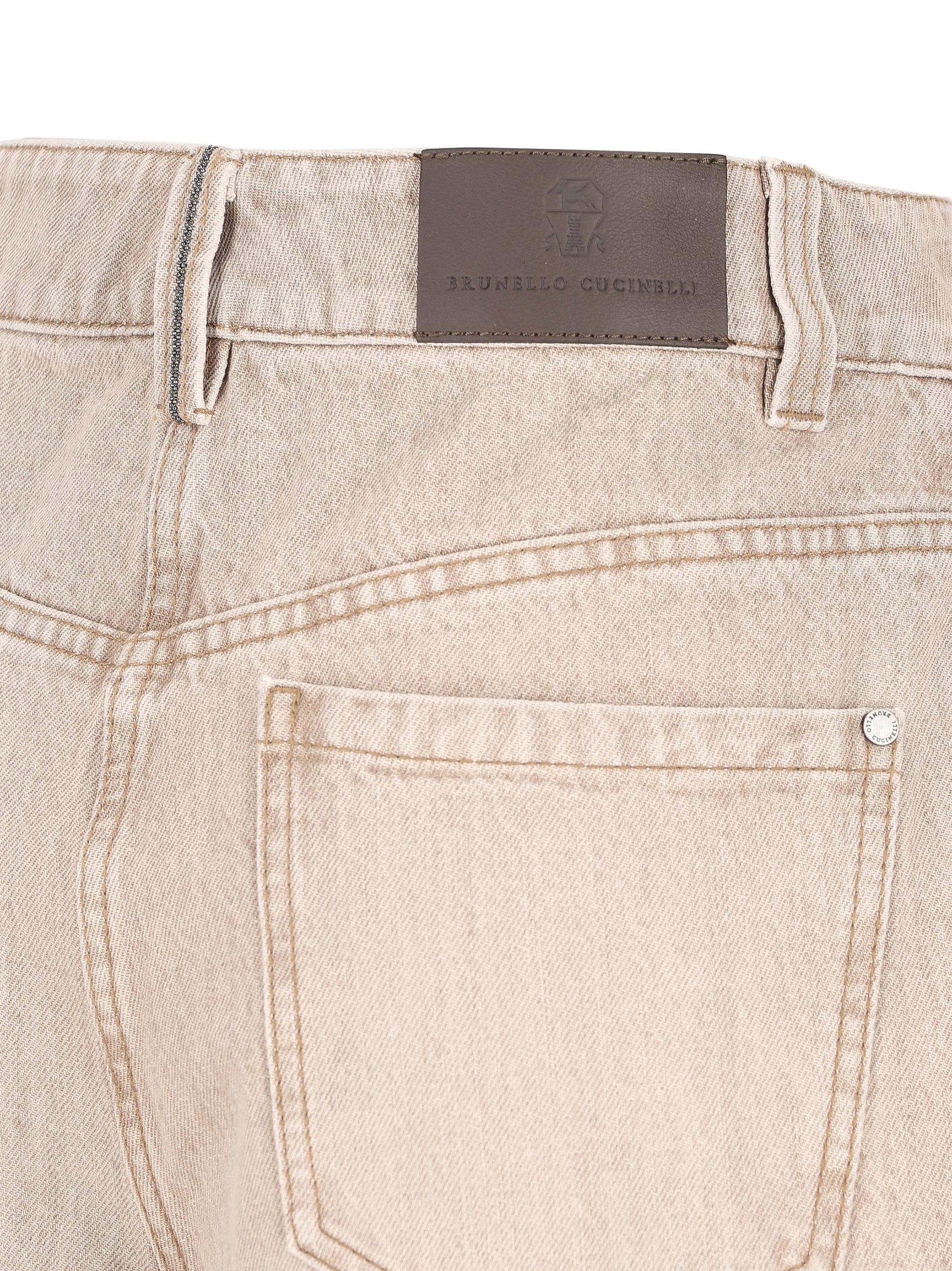 Pantaloni realizzati in cotone. 2001384275471 C9037 BRUNELLO CUCINELLI 