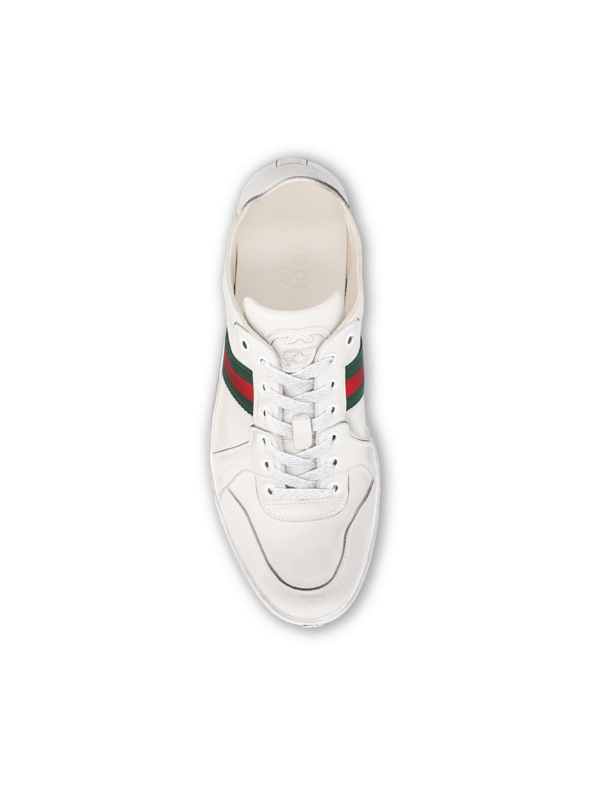 Sneakers realizzate in pelle. 864140 AAGFF9099 GUCCI 
