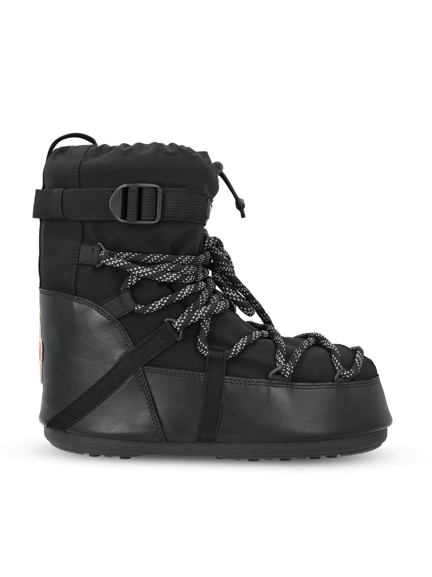 Stivali realizzati in nylon elasticizzato e nappa M4H00010 M8401999 MONCLER GRENOBLE 