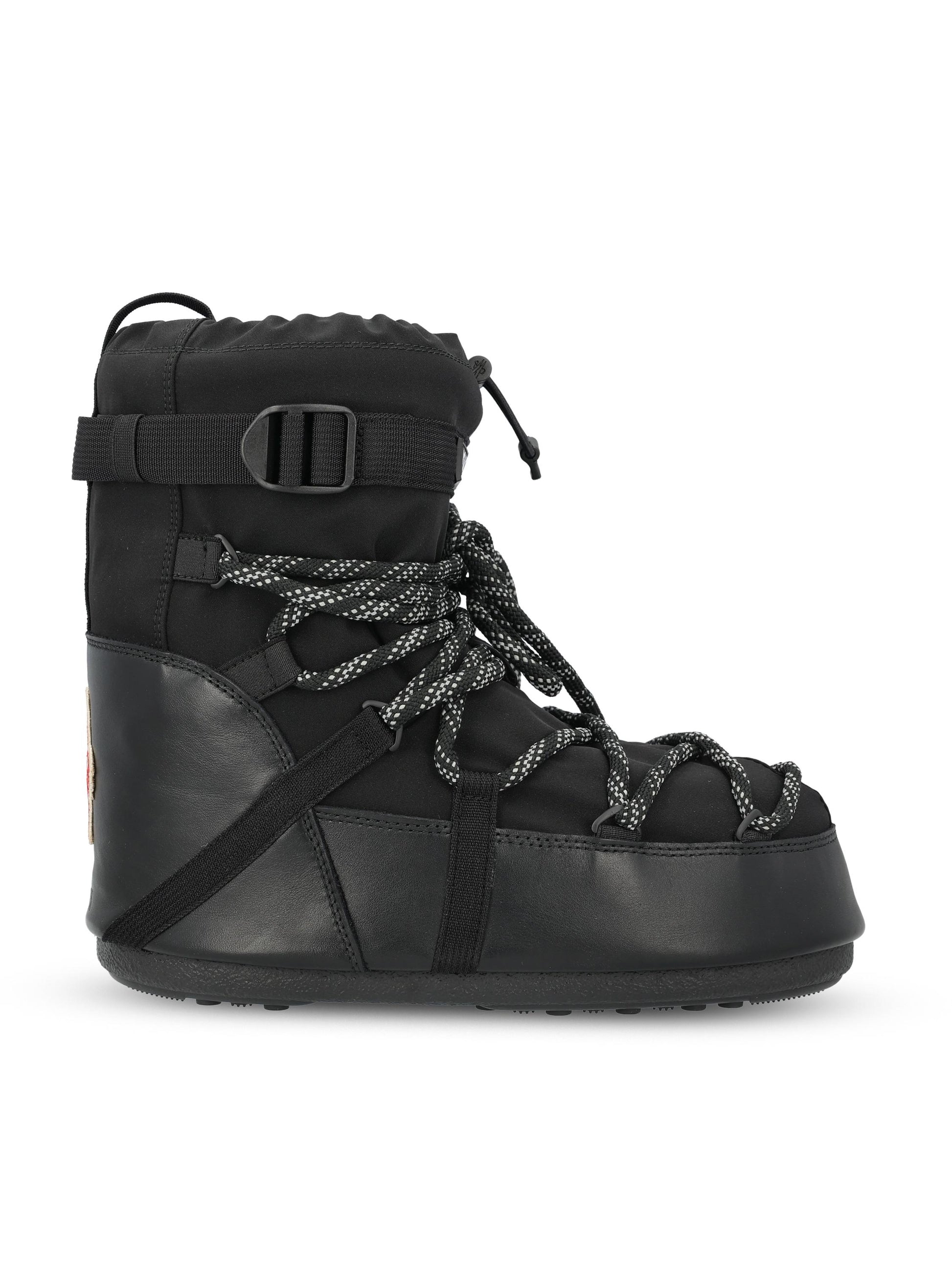 Stivali realizzati in nylon elasticizzato e nappa M4H00010 M8401999 MONCLER GRENOBLE 