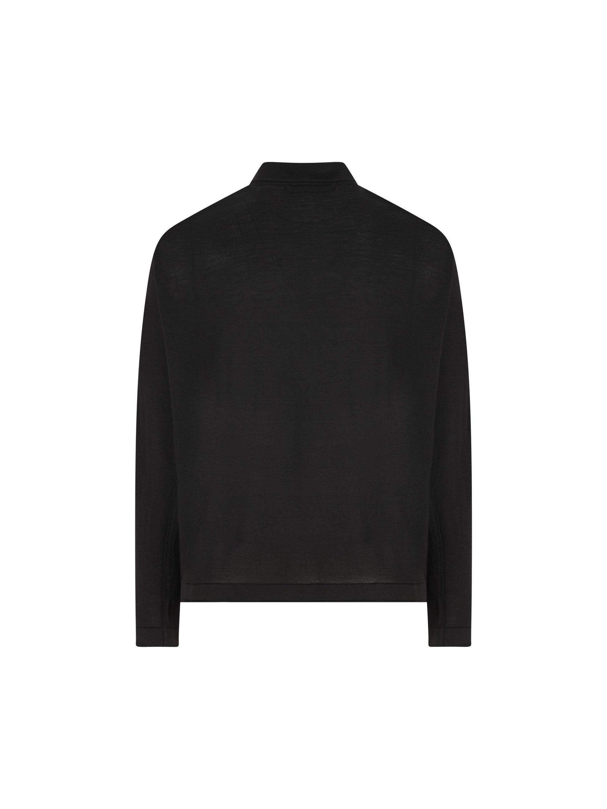 Polo in Lana e Seta 19MMKN012A 110470A999 MASSIMO OSTI STUDIO 