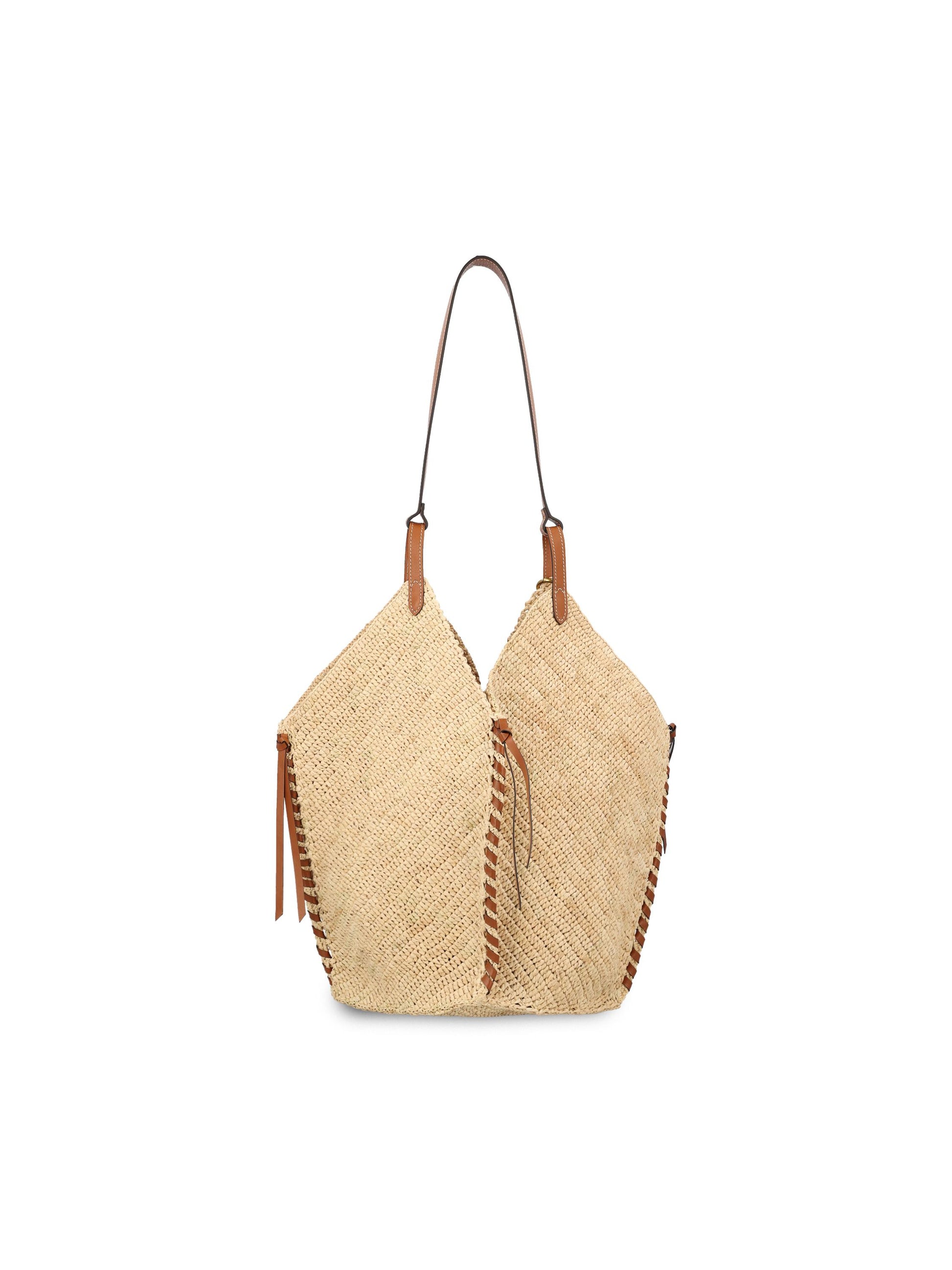 Borsa realizzata in rafia 25PPM0066FA-C1X07M NLCG ISABEL MARANT 