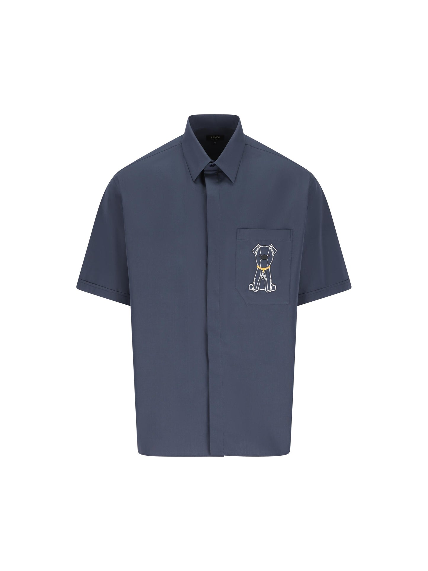 Camicia realizzata in cotone. FS1340 AVZ9F0QA2 FENDI 