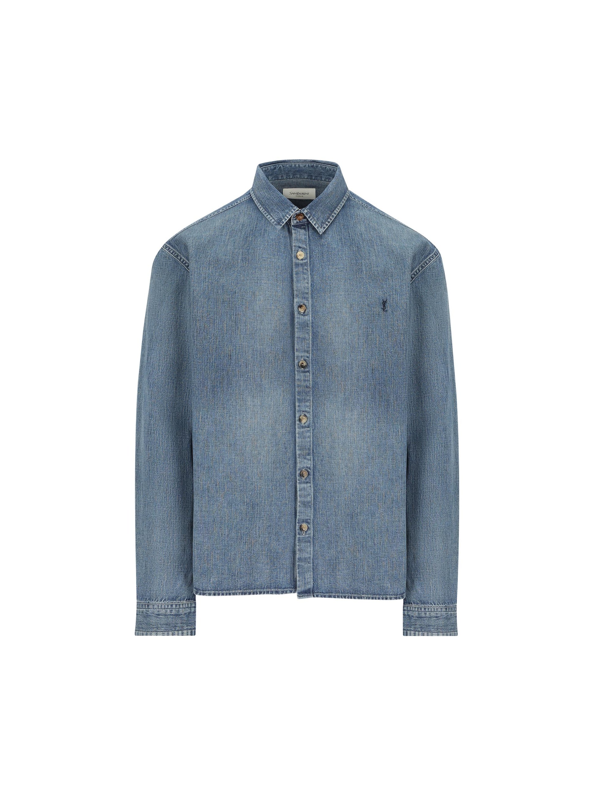 Camicia realizzata in cotone 823437 Y14MJ4248 SAINT LAURENT 