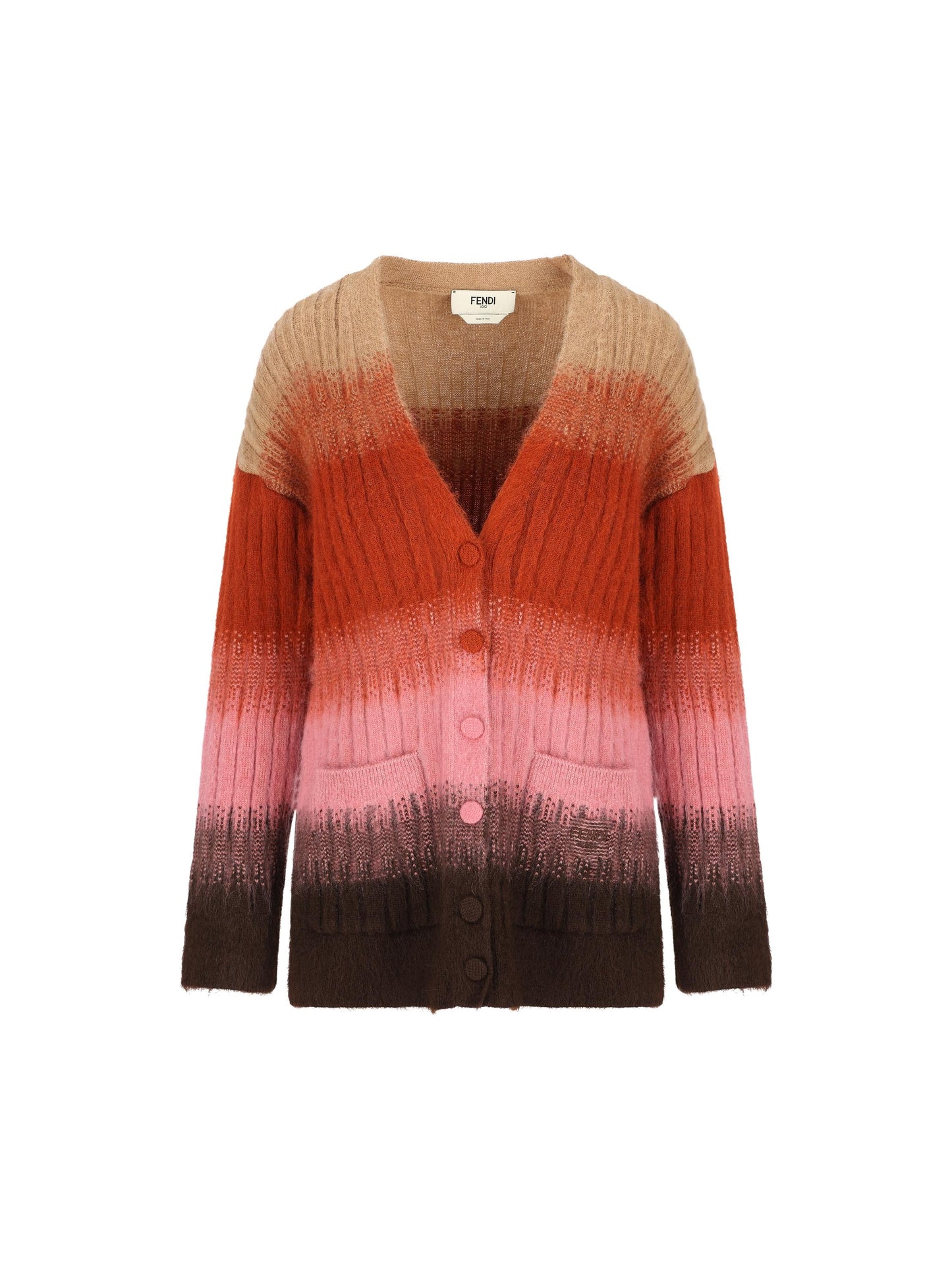 Maglia realizzata in mohair. FZXE17 AYLTF1TIN FENDI 