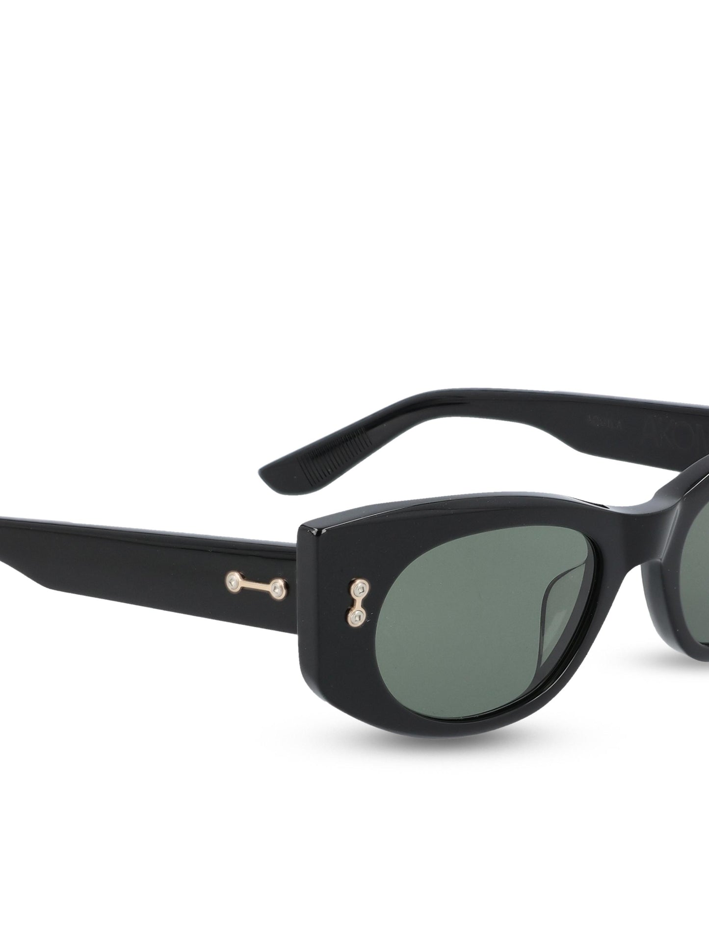 Occhiali da sole in acetato giapponese. AKS-103A-52 BLK AKONI 