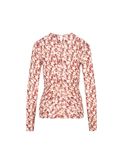 Top realizzato in misto viscosa. 25AHT0705FA-C3K01I 80GT ISABEL MARANT 