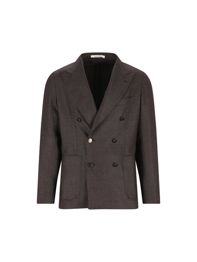Giacca doppiopetto in lana vergine. 1SMC20K AI060109M31921348 TAGLIATORE 