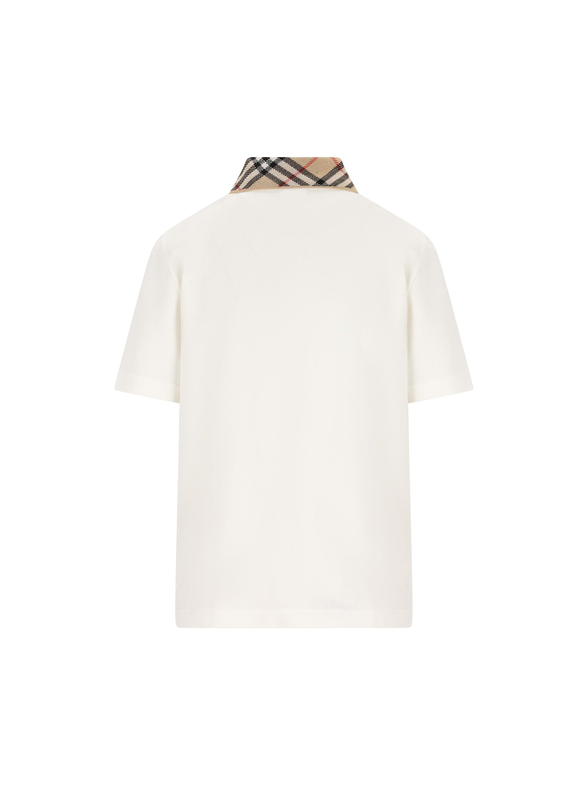 Polo realizzata in cotone. 8118958 B7078 BURBERRY 