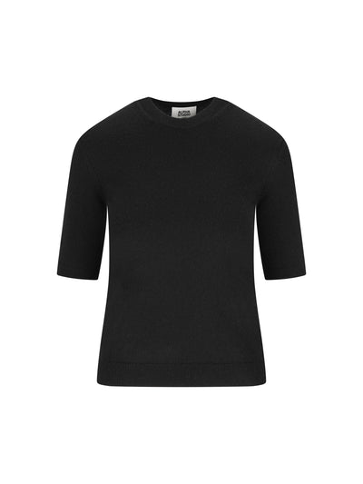 Maglia in Cashmere Manica Corta 4320C 2002 ALPHA STUDIO 