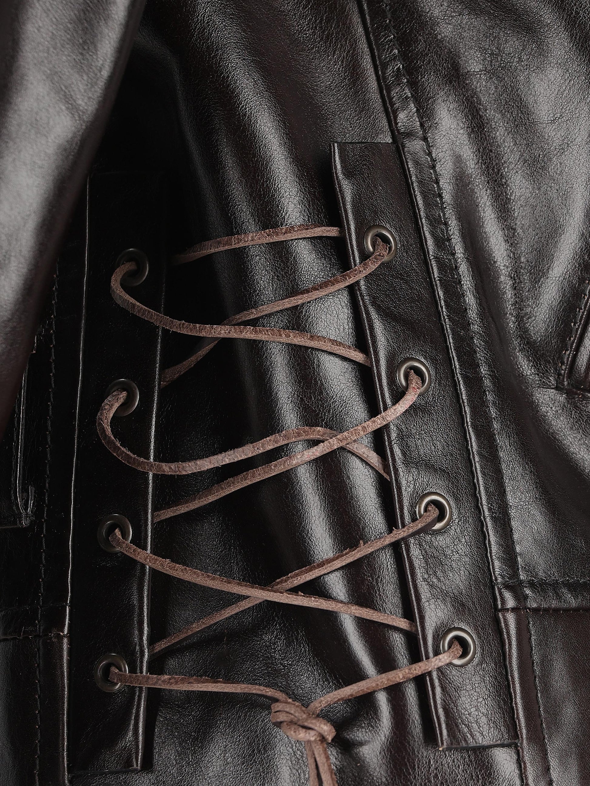 Giacca in pelle di vitello. 865713 YCVG22825 SAINT LAURENT 