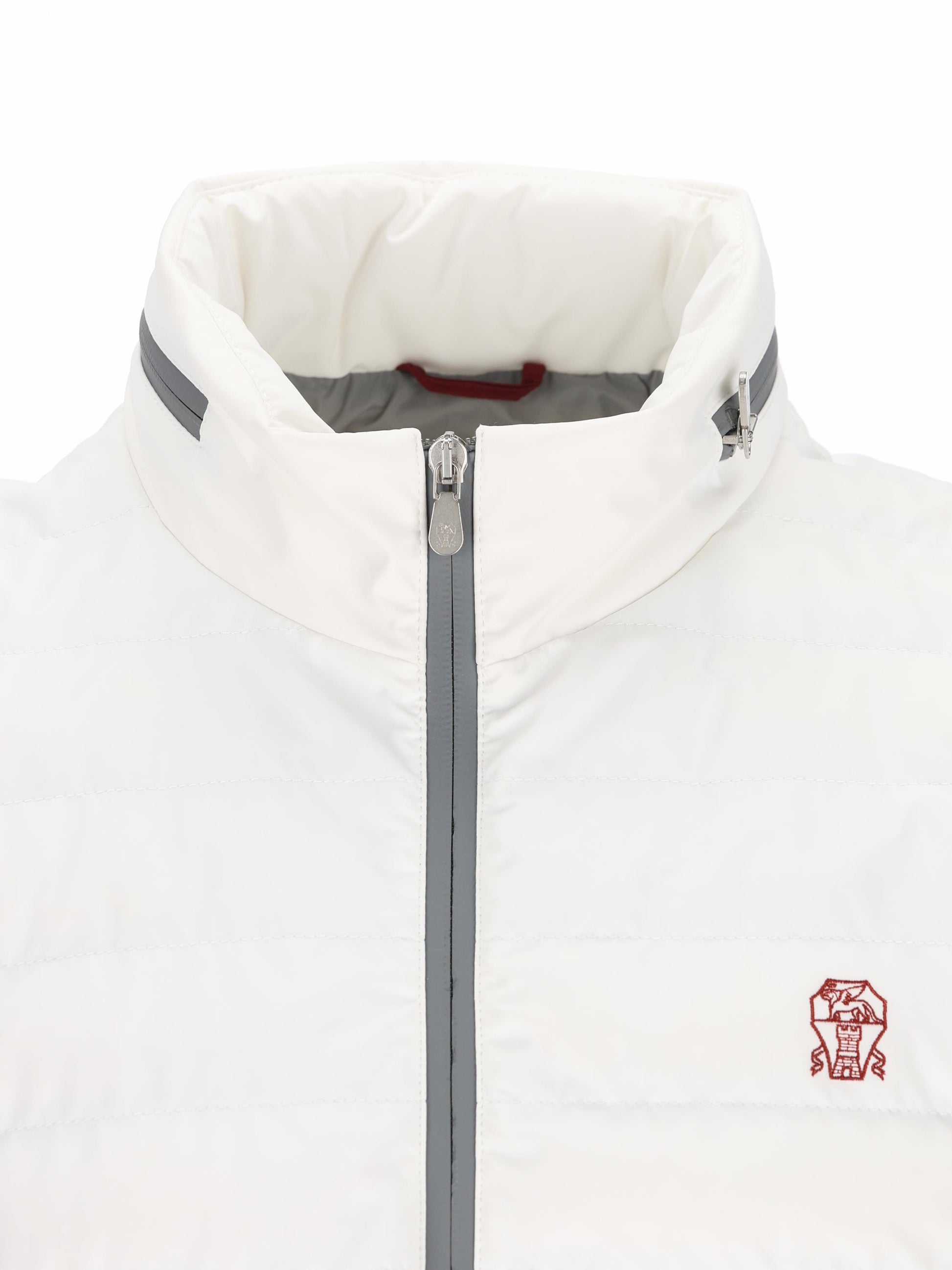 Gilet realizzato in poliammide ed elastan. MM49A7460G C1085 BRUNELLO CUCINELLI 