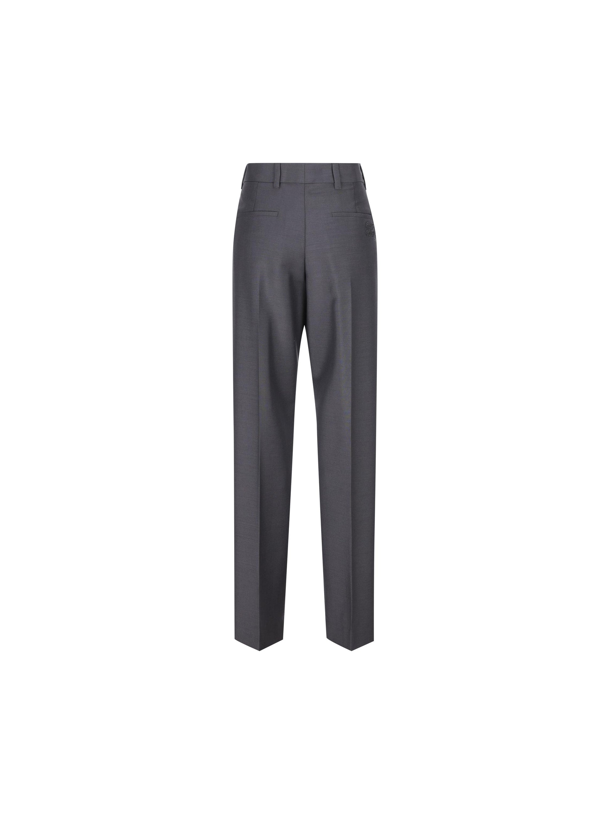 Pantaloni realizzati in mohair e lana vergine. MP1878 12I1F063H MIU MIU 