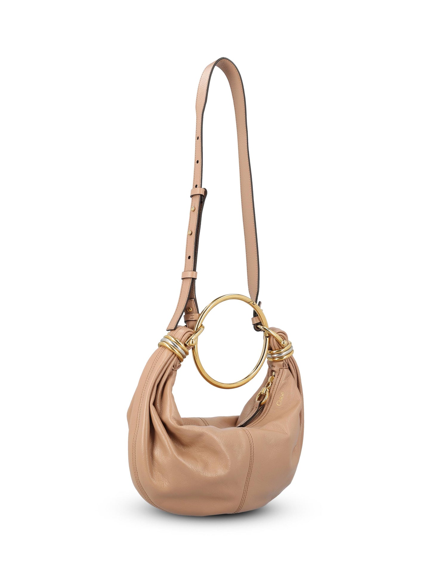 Borsa realizzata in pelle di vitello granata. CHC24AS611N72 527 CHLOE' 