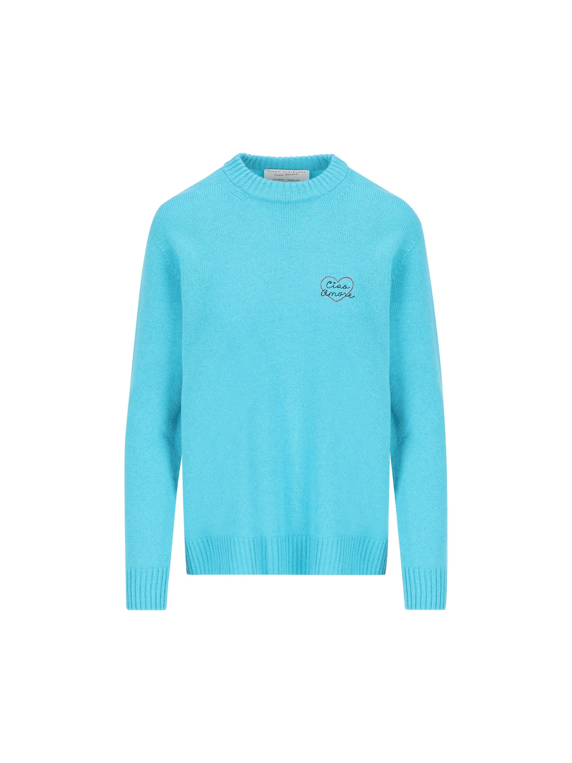 Pullover "Heartbeat" in cashmere. S25M10 11 GIADA BENINCASA 