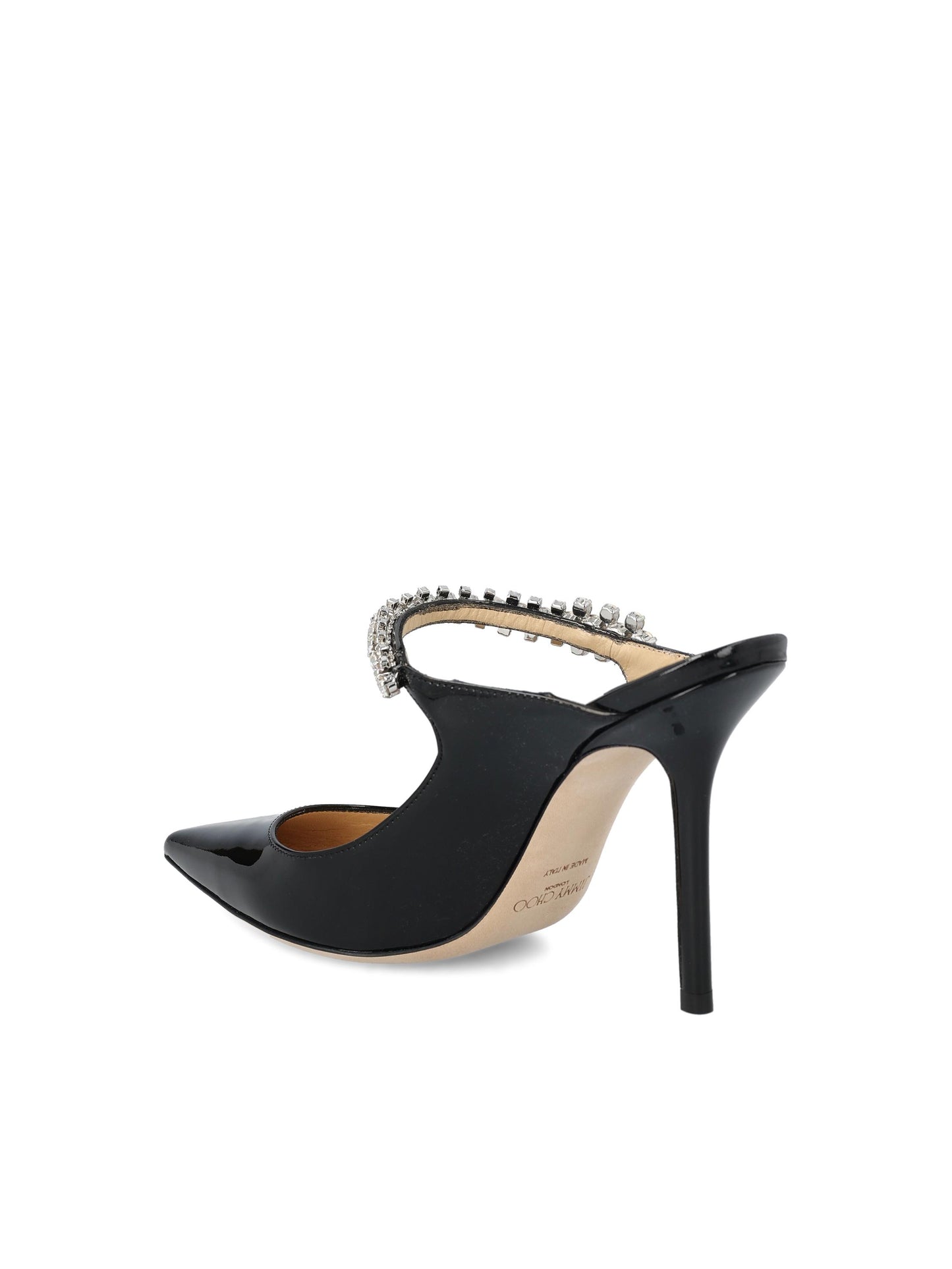 JIMMY CHOO BING 100PATBLACK