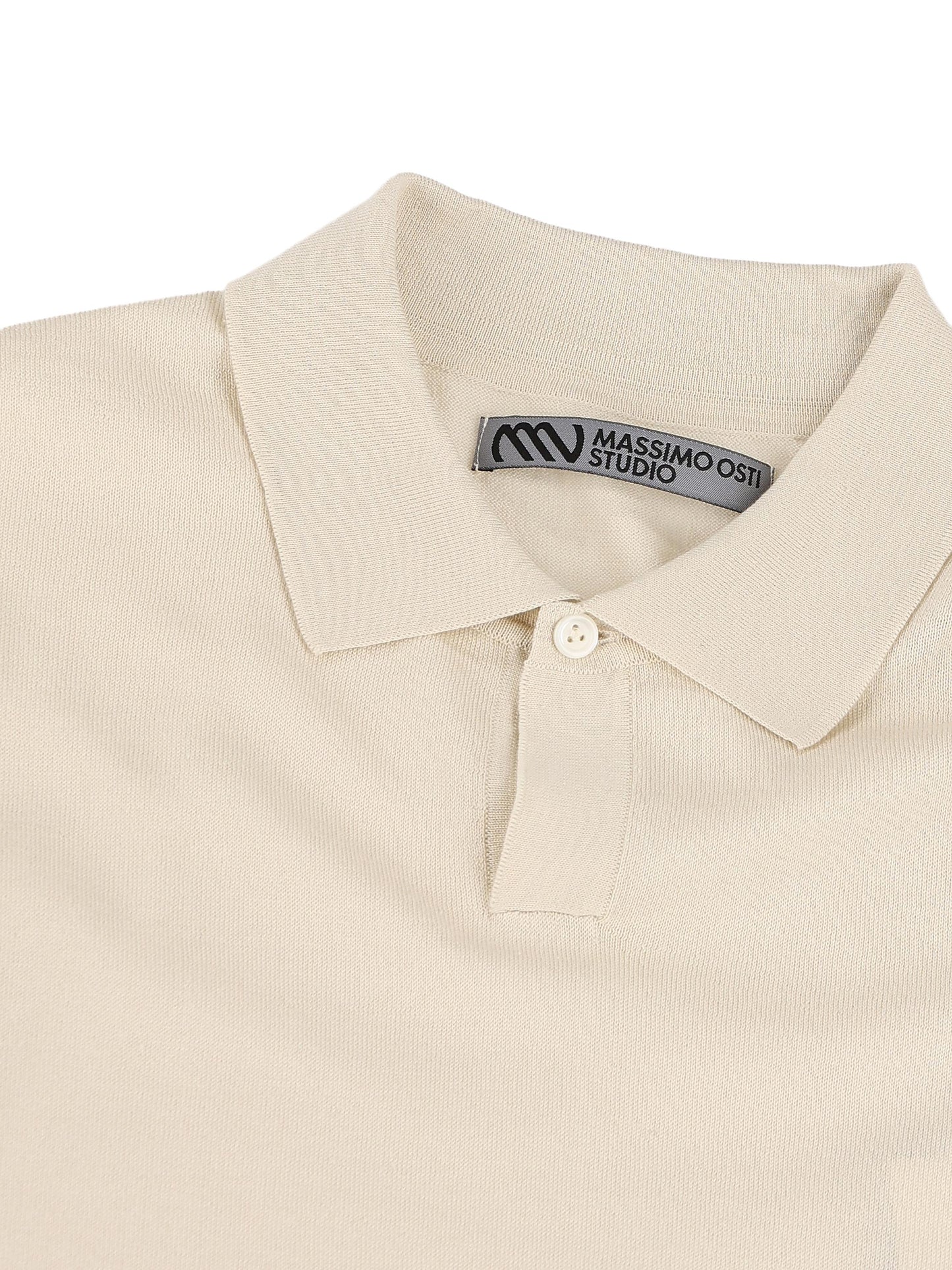 Polo realizzata in cotone. MKN107A11 0683A310 MASSIMO OSTI STUDIO 