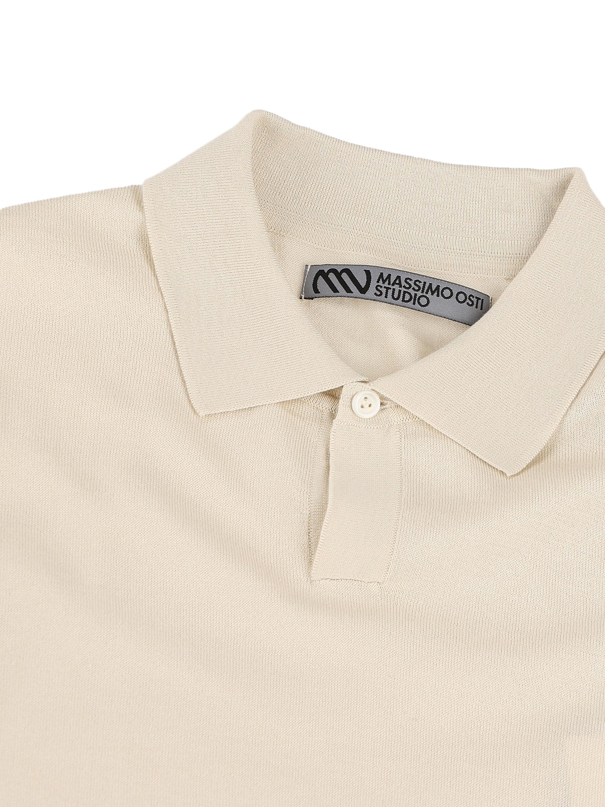 Polo realizzata in cotone. MKN107A11 0683A310 MASSIMO OSTI STUDIO 