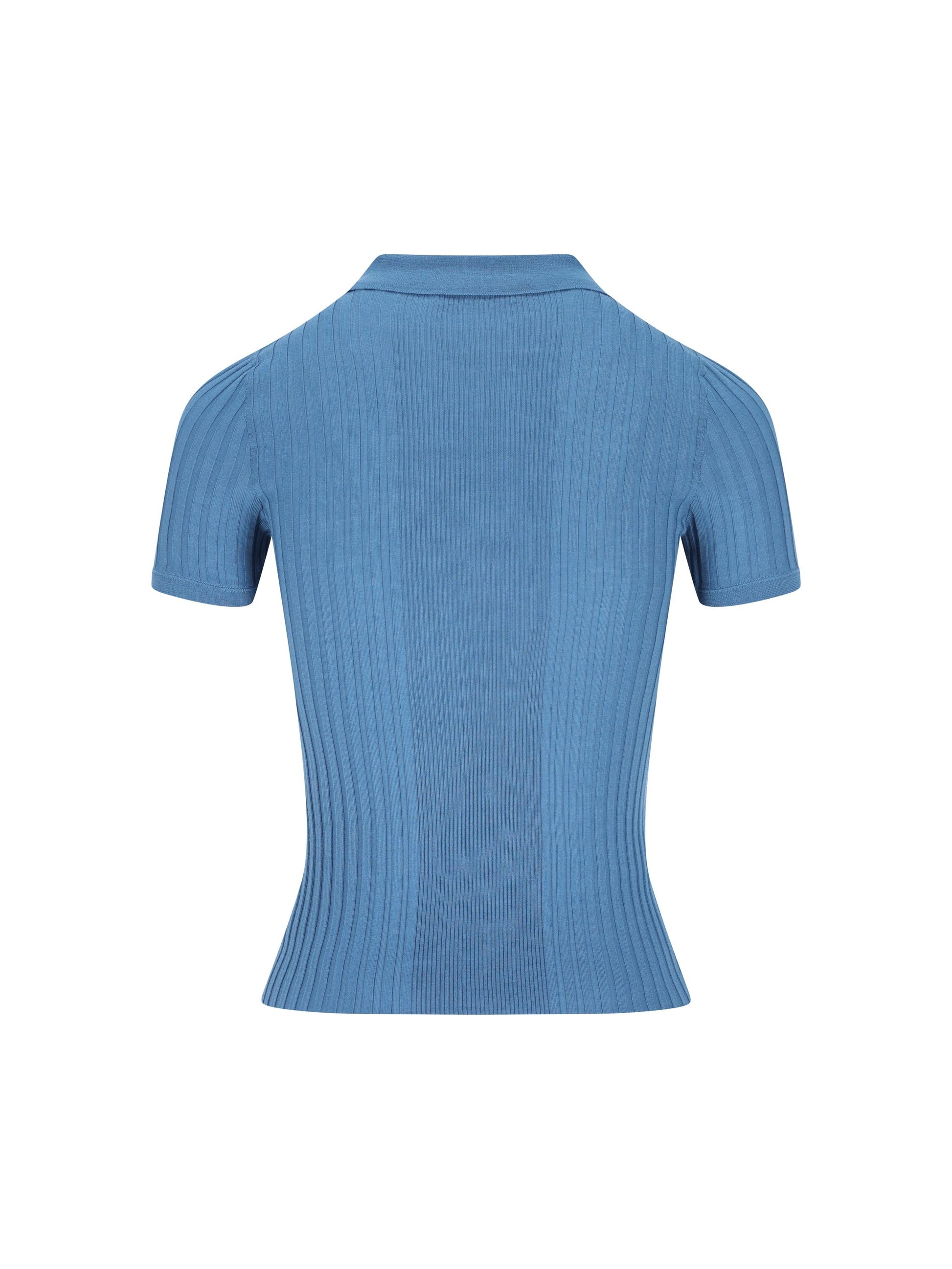 Polo realizzata in lana vergine. MML02B 18TWF0154 MIU MIU 