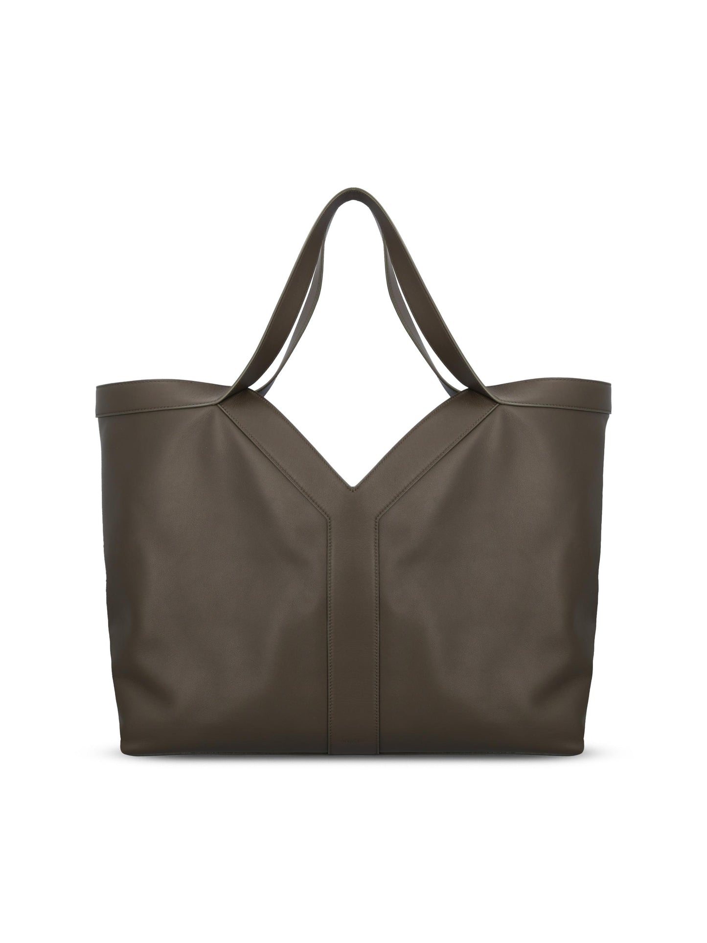 Tote Bag Y Oversize in pelle liscia. 820672 AAE5O3212 SAINT LAURENT 