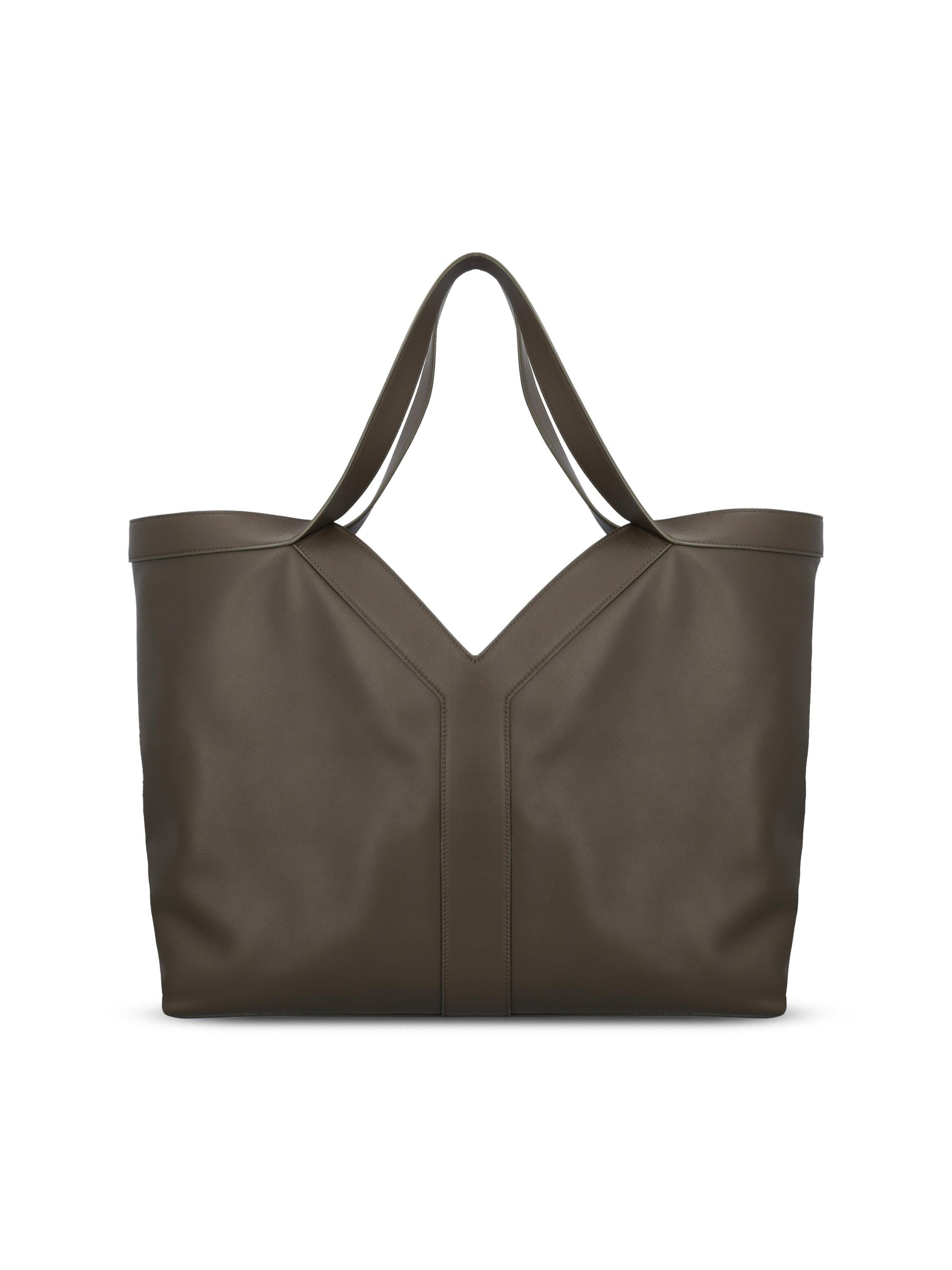 Tote Bag Y Oversize in pelle liscia. 820672 AAE5O3212 SAINT LAURENT 