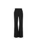 Pantaloni Flared in viscosa fluida nera 843495 TSO171000 BALENCIAGA 