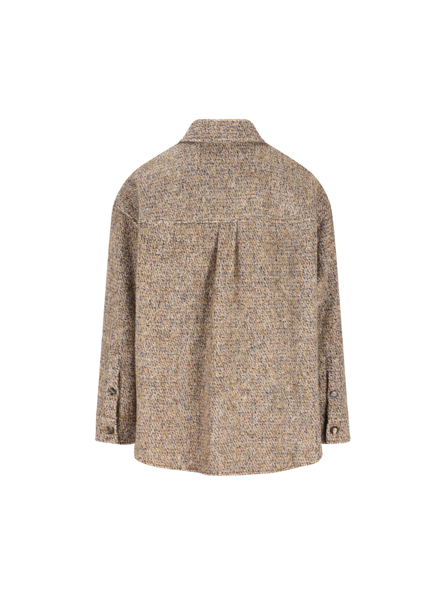 Overshirt realizzata in lana e poliammide. H526Y02X55 6853 LOEWE 