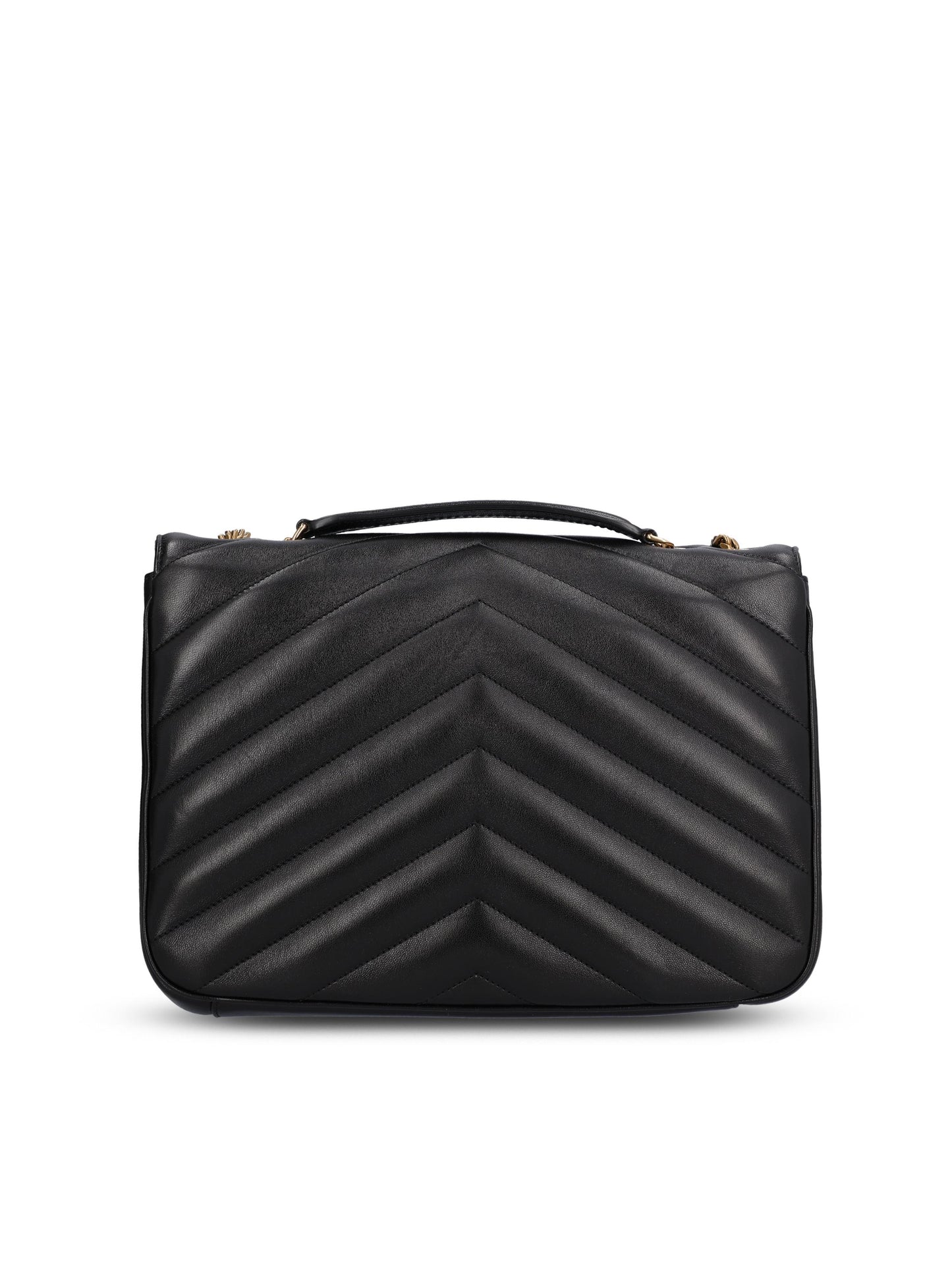 Borsa LOULOU large in pelle di agnello trapuntata 803541 AAEAX1000 SAINT LAURENT 