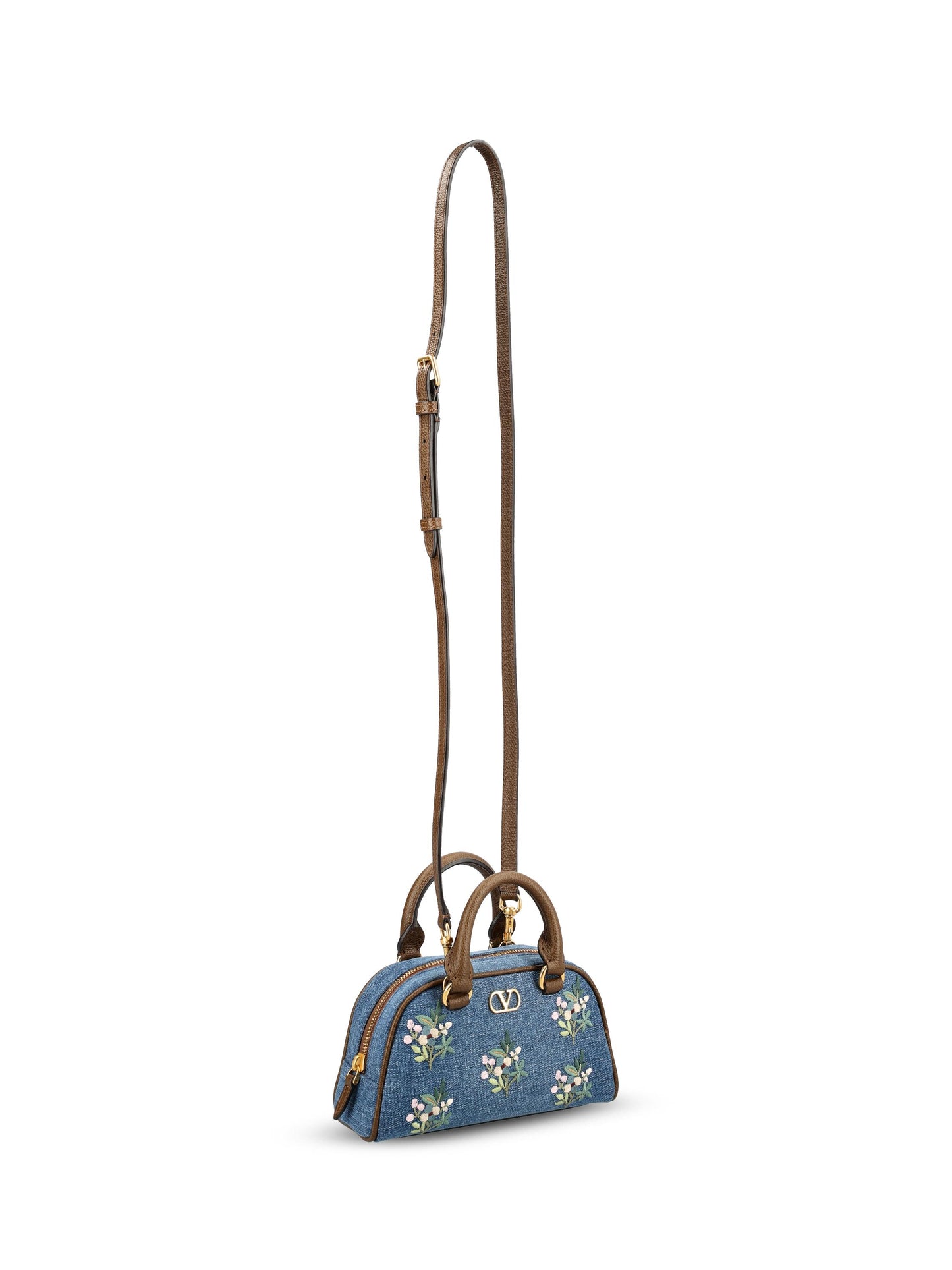 Mini bauletto in denim. 8W0P0AX7MDU AXM VALENTINO GARAVANI 
