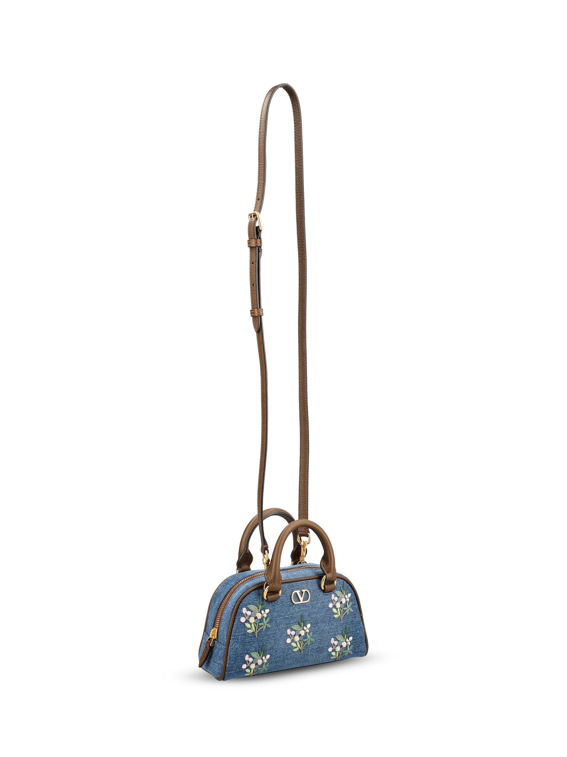Mini bauletto in denim. 8W0P0AX7MDU AXM VALENTINO GARAVANI 