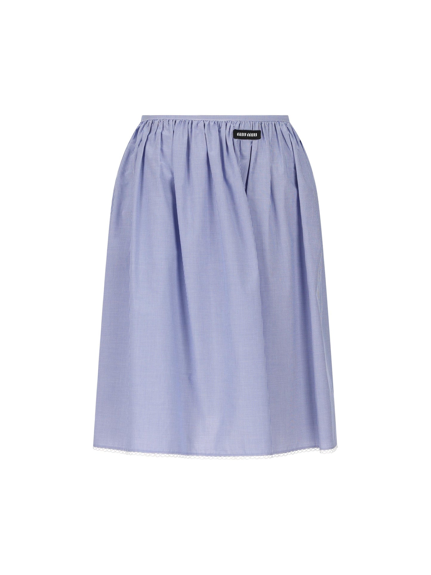 Gonna realizzata in cotone. MG2425 187GF0AZ1 MIU MIU 