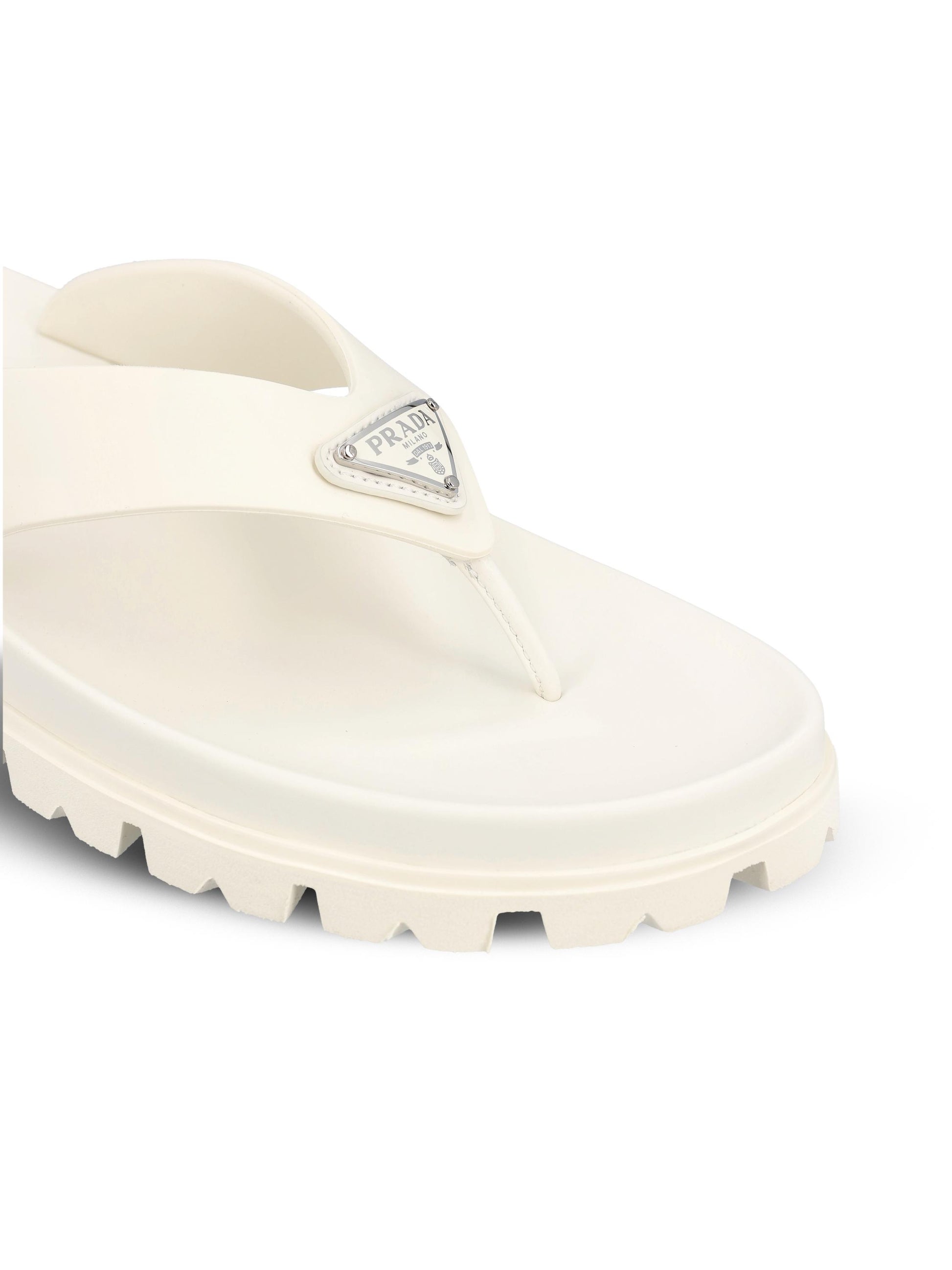 Sandali realizzati in gomma. 1Y420N 3LKKF0304 PRADA 