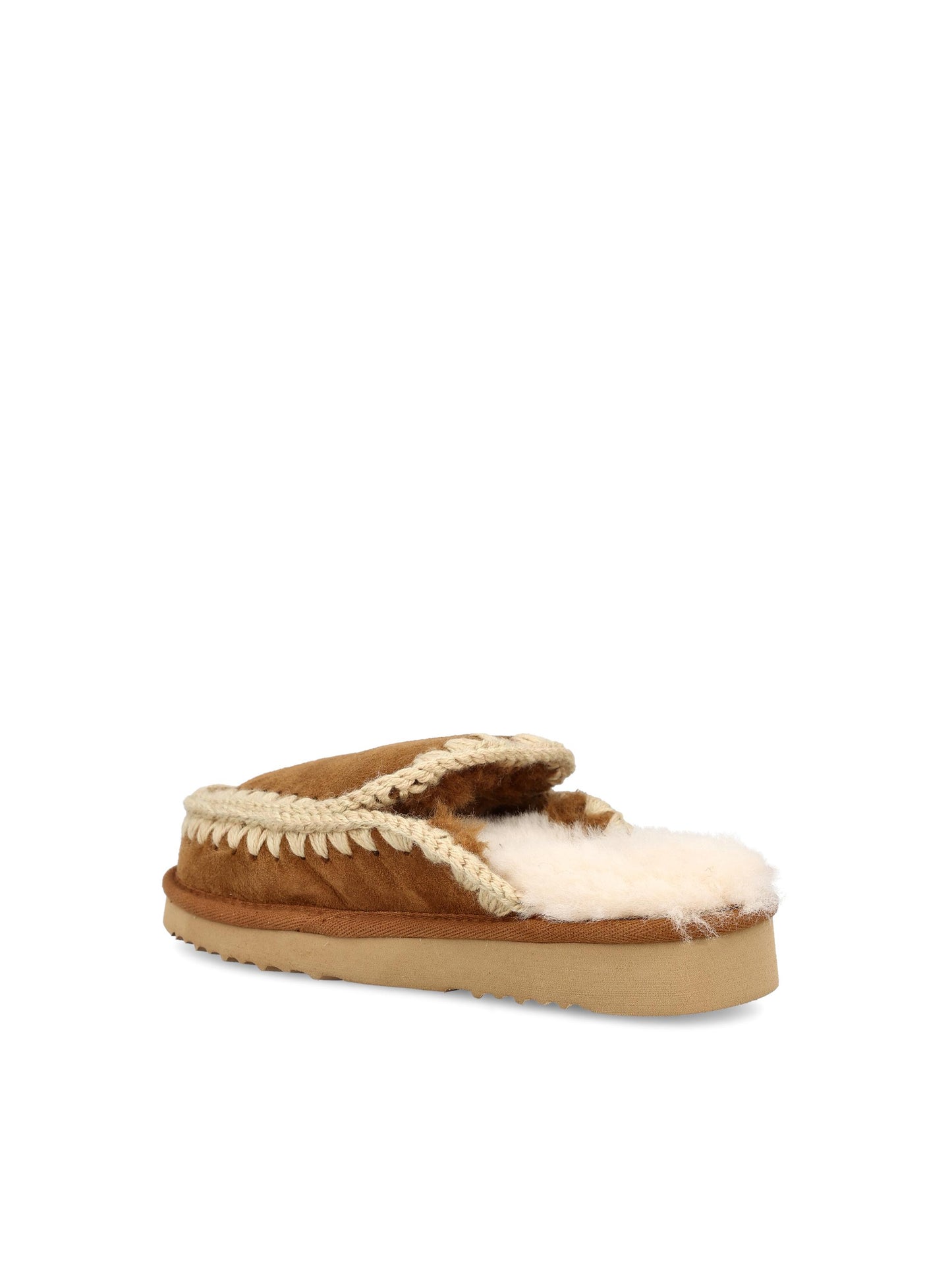 Slipper Eskimo in pelle. FW101125A COG MOU 
