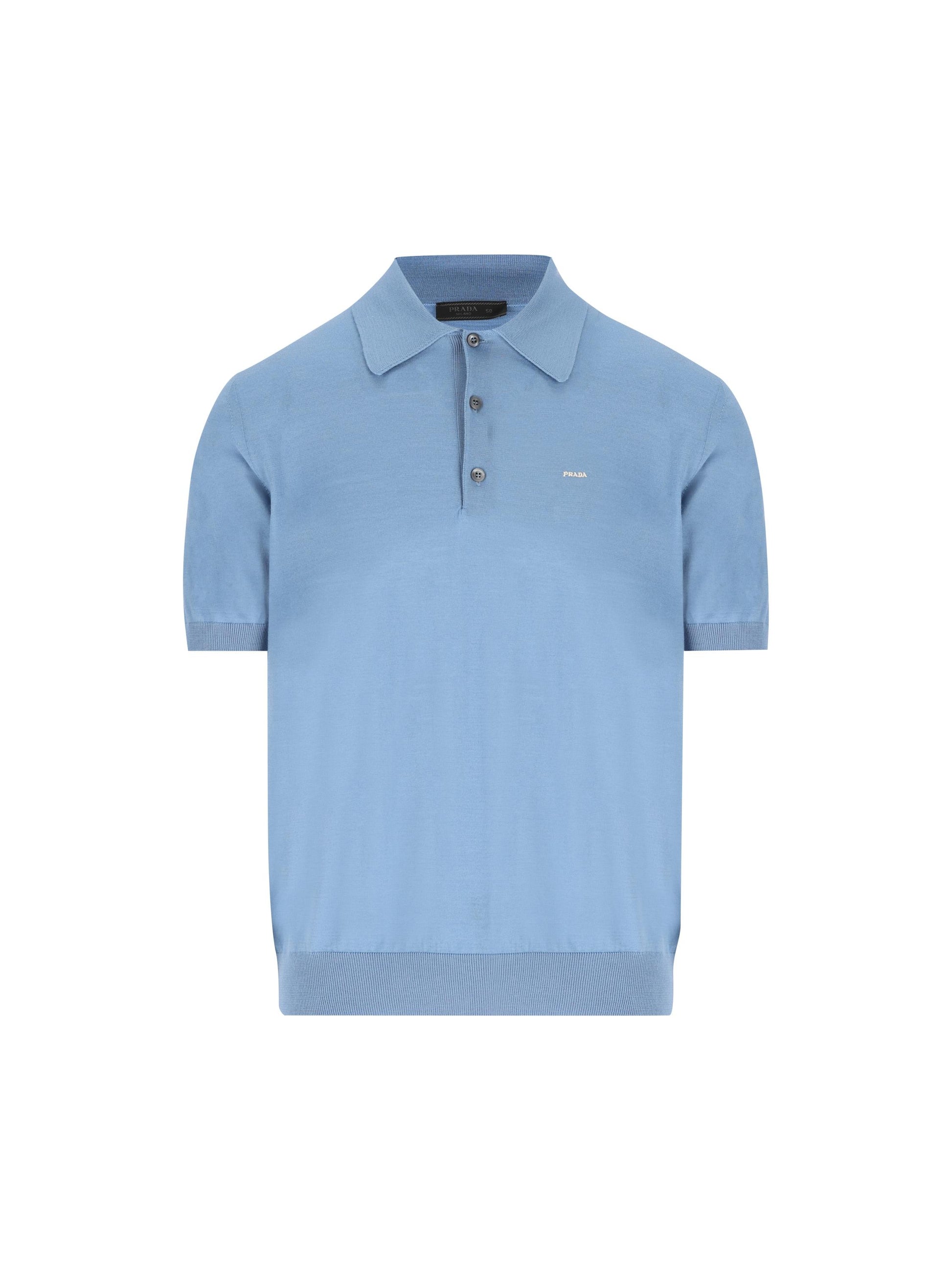 Polo realizzata in lana vergine. UMF148 18DYF0154 PRADA 