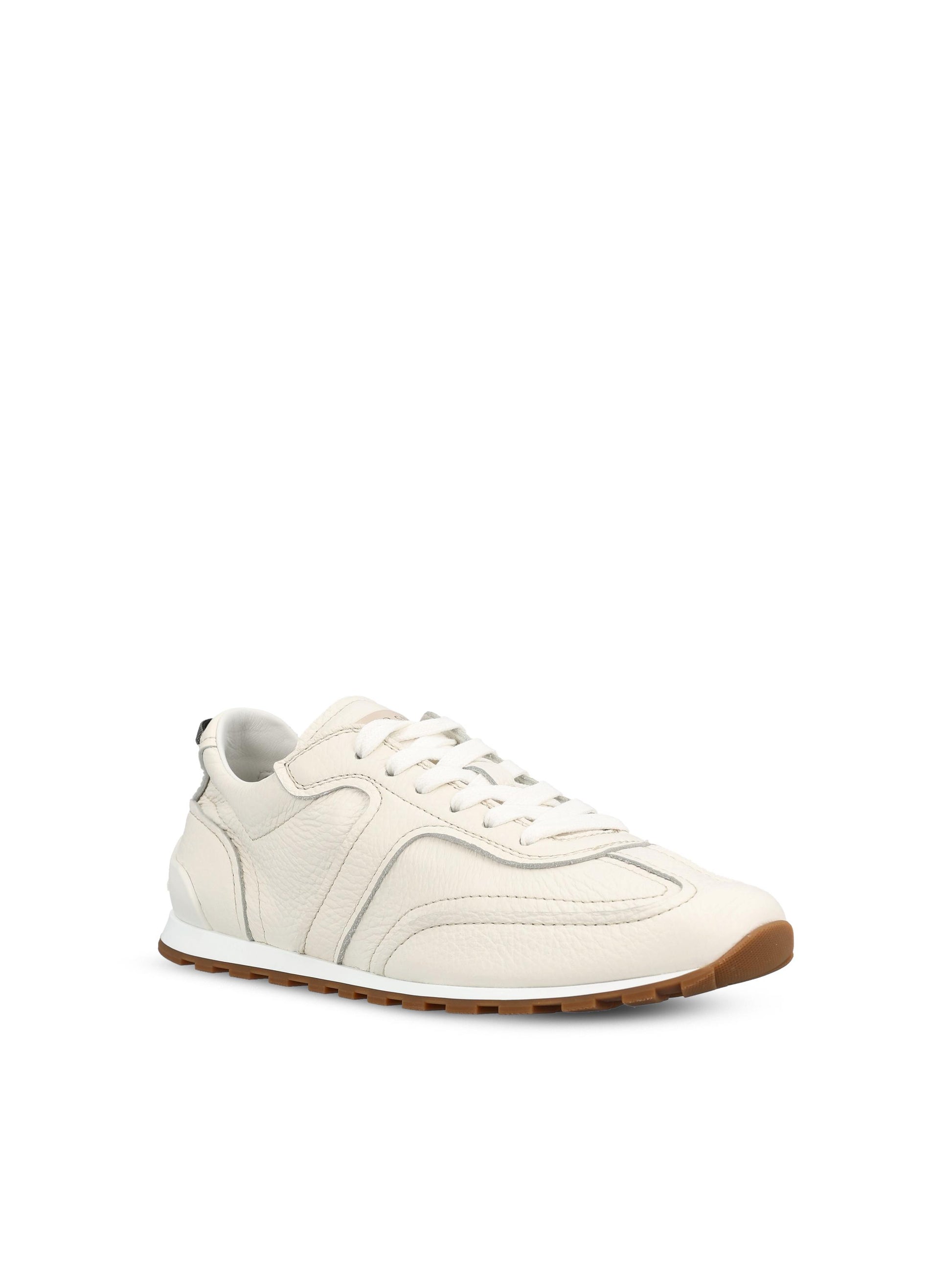 Sneakers realizzate in pelle. MZDKG3235 C4295 BRUNELLO CUCINELLI 