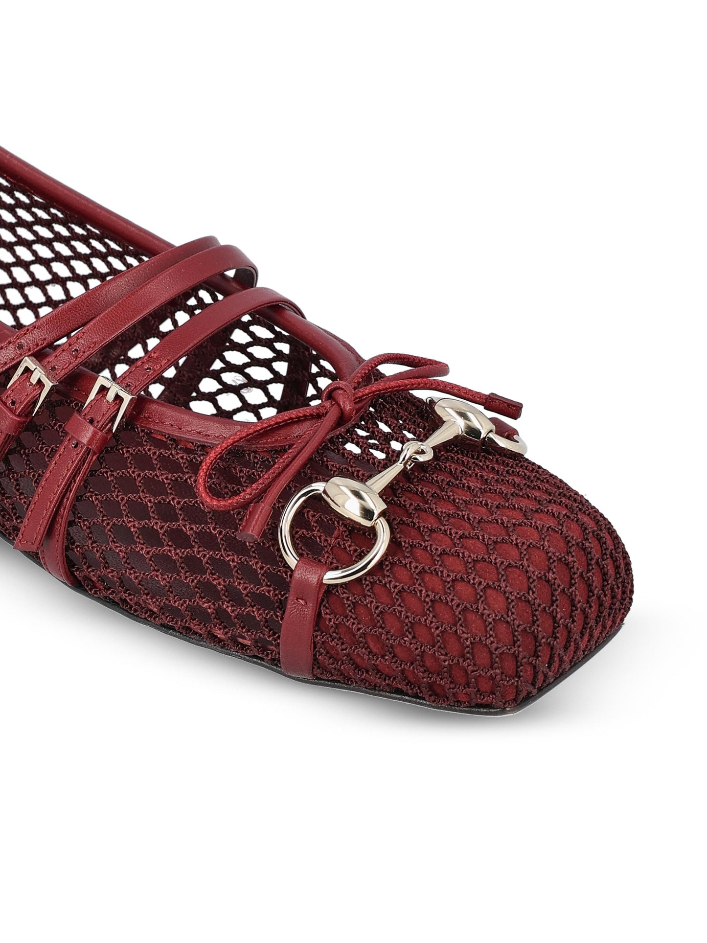 Ballerine realizzate in rete. 835077 FAEQZ6207 GUCCI 