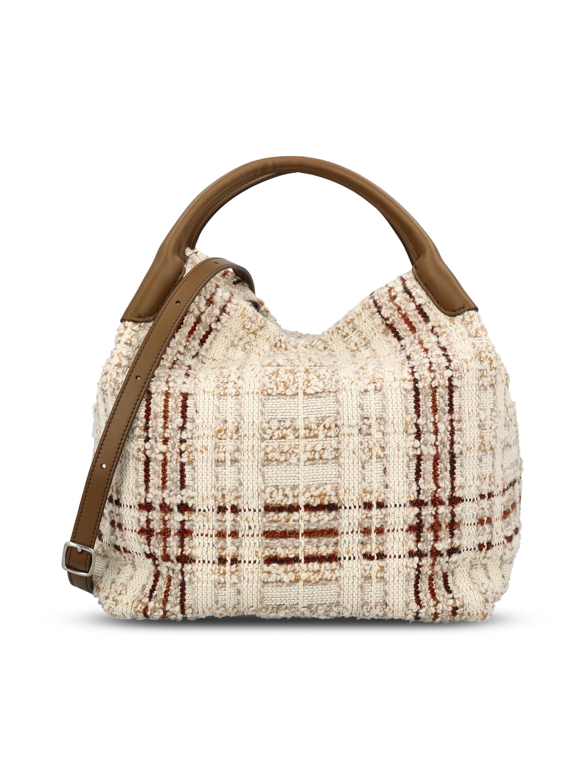 Borsa realizzata in lana vergine e seta. FAQ2311 B5NC LORO PIANA 