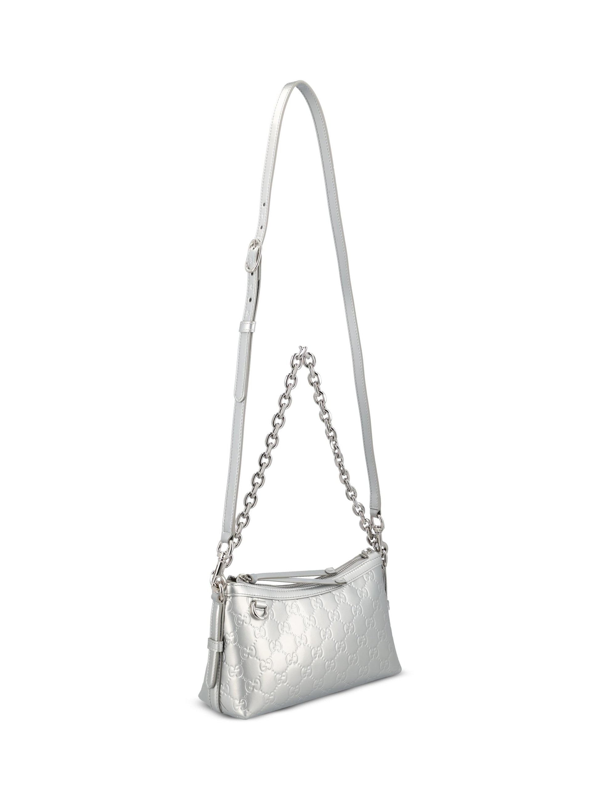 Borsa realizzata in pelle verniciata. 851631 FAFEW8106 GUCCI 