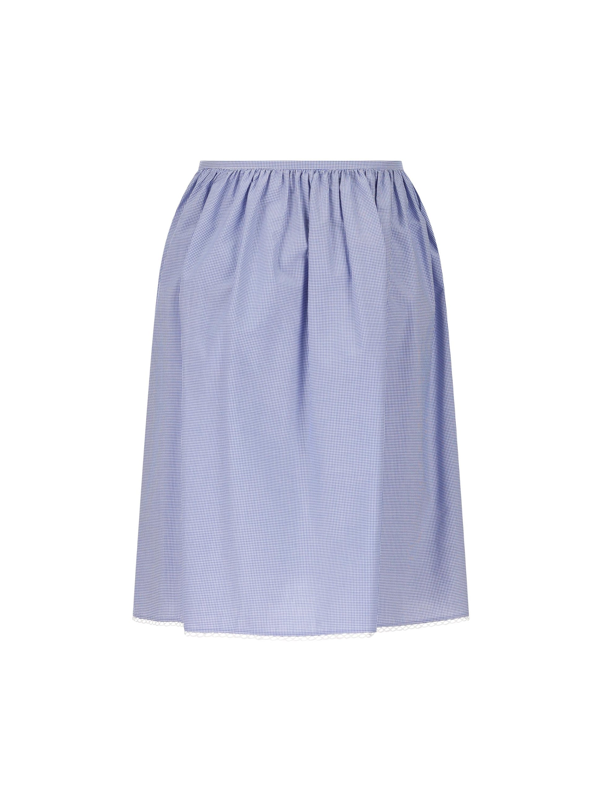 Gonna realizzata in cotone. MG2425 187GF0AZ1 MIU MIU 