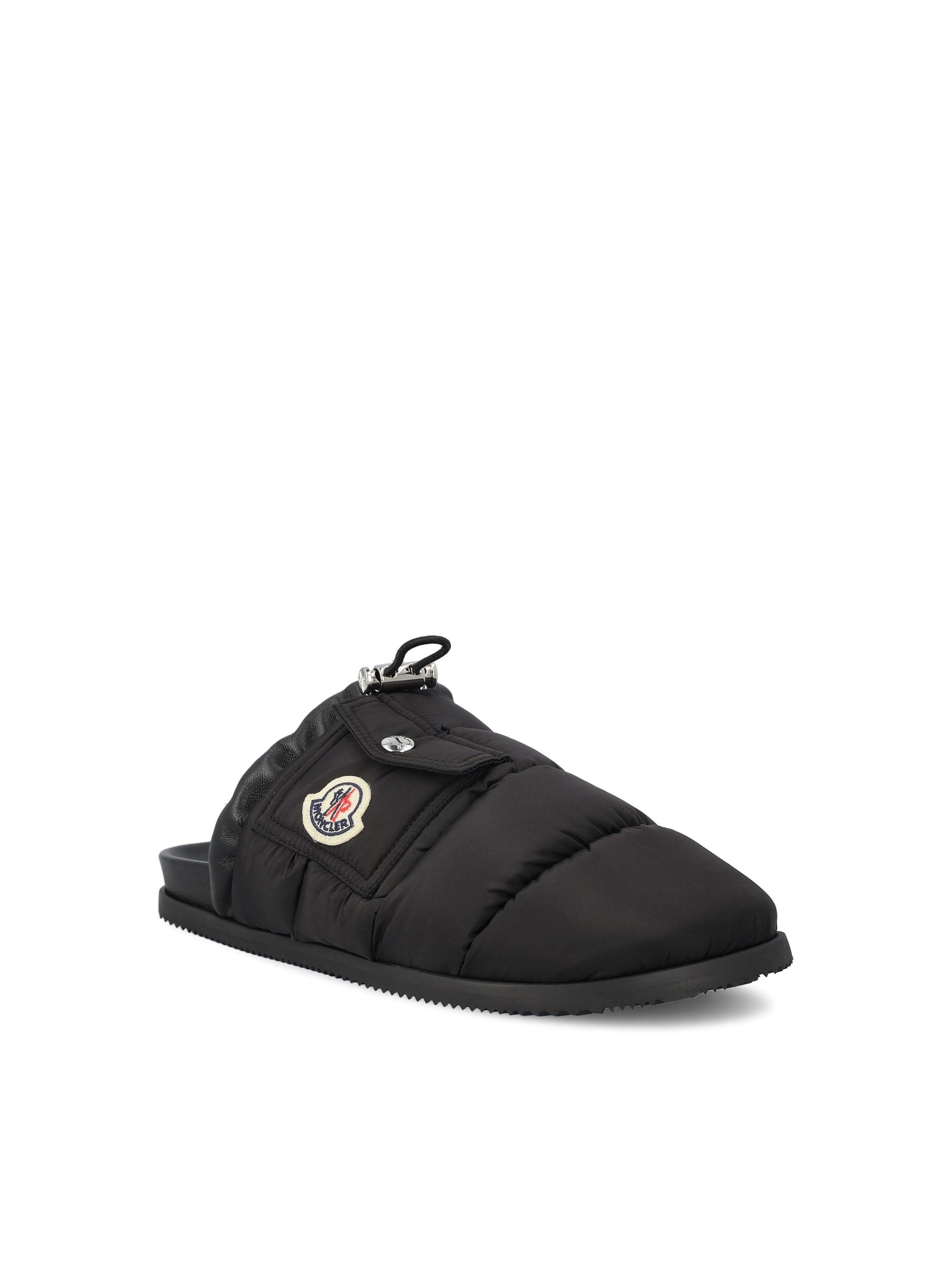 Mule in pelle imbottite Mon Pocket. W4M00040 M5080999 MONCLER 