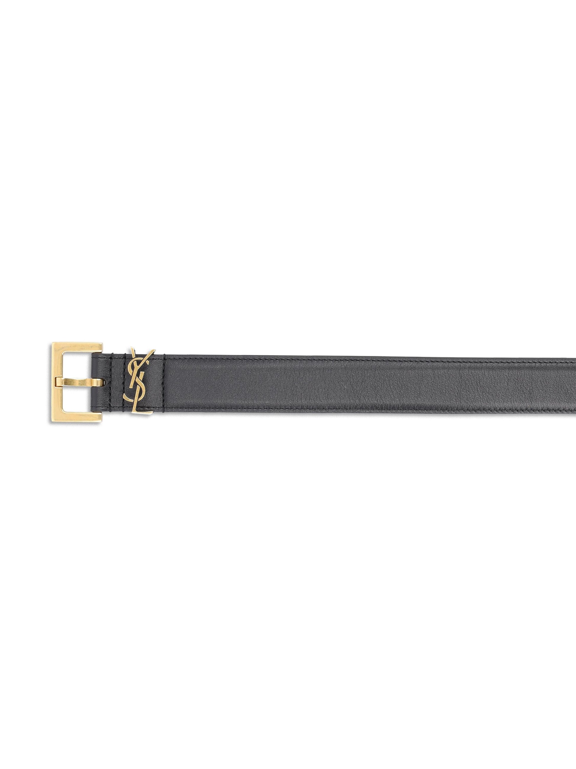 Cintura realizzata in pelle di vitello. 634437 BOO0W1000 SAINT LAURENT 